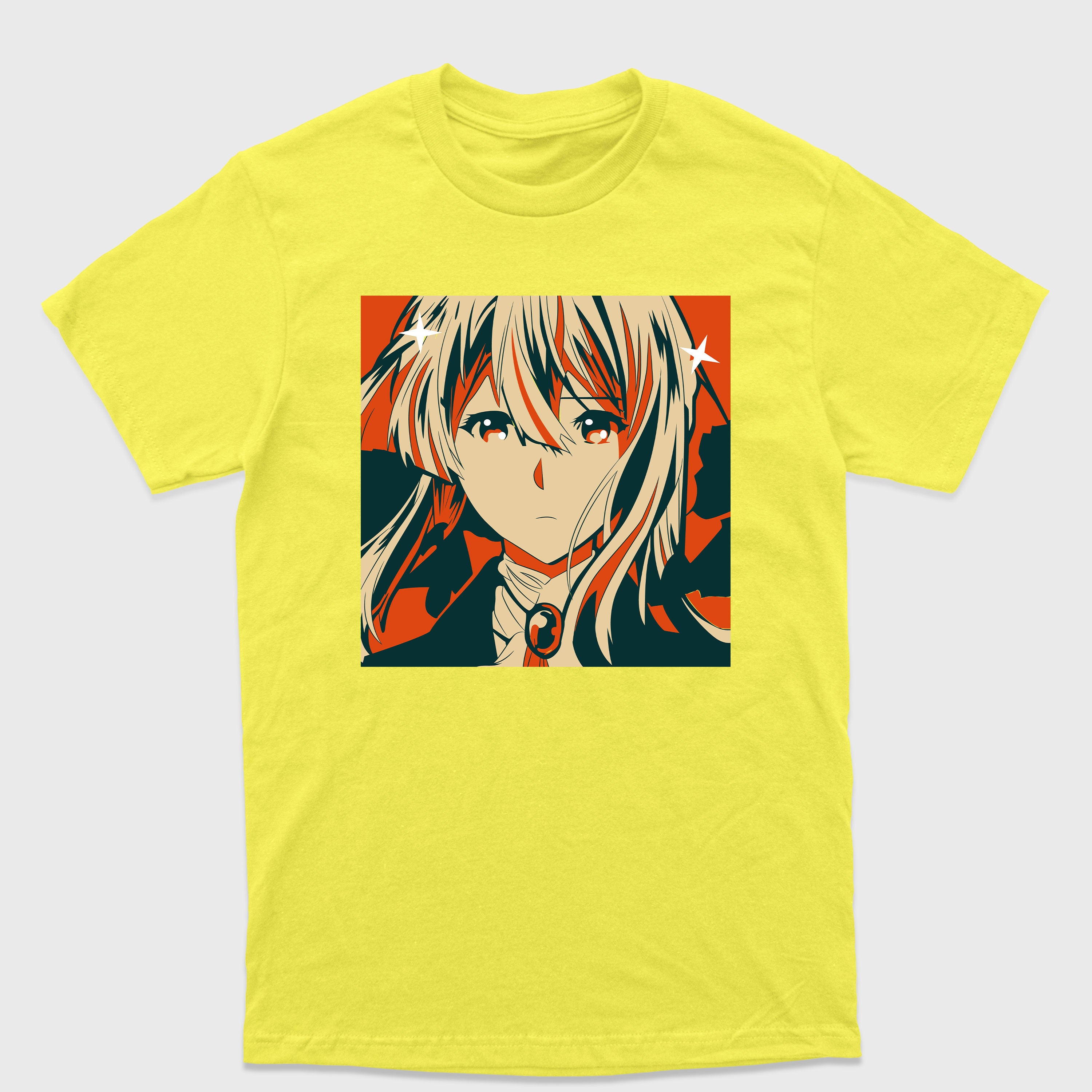 Camiseta Básica Violet Evergarden Face