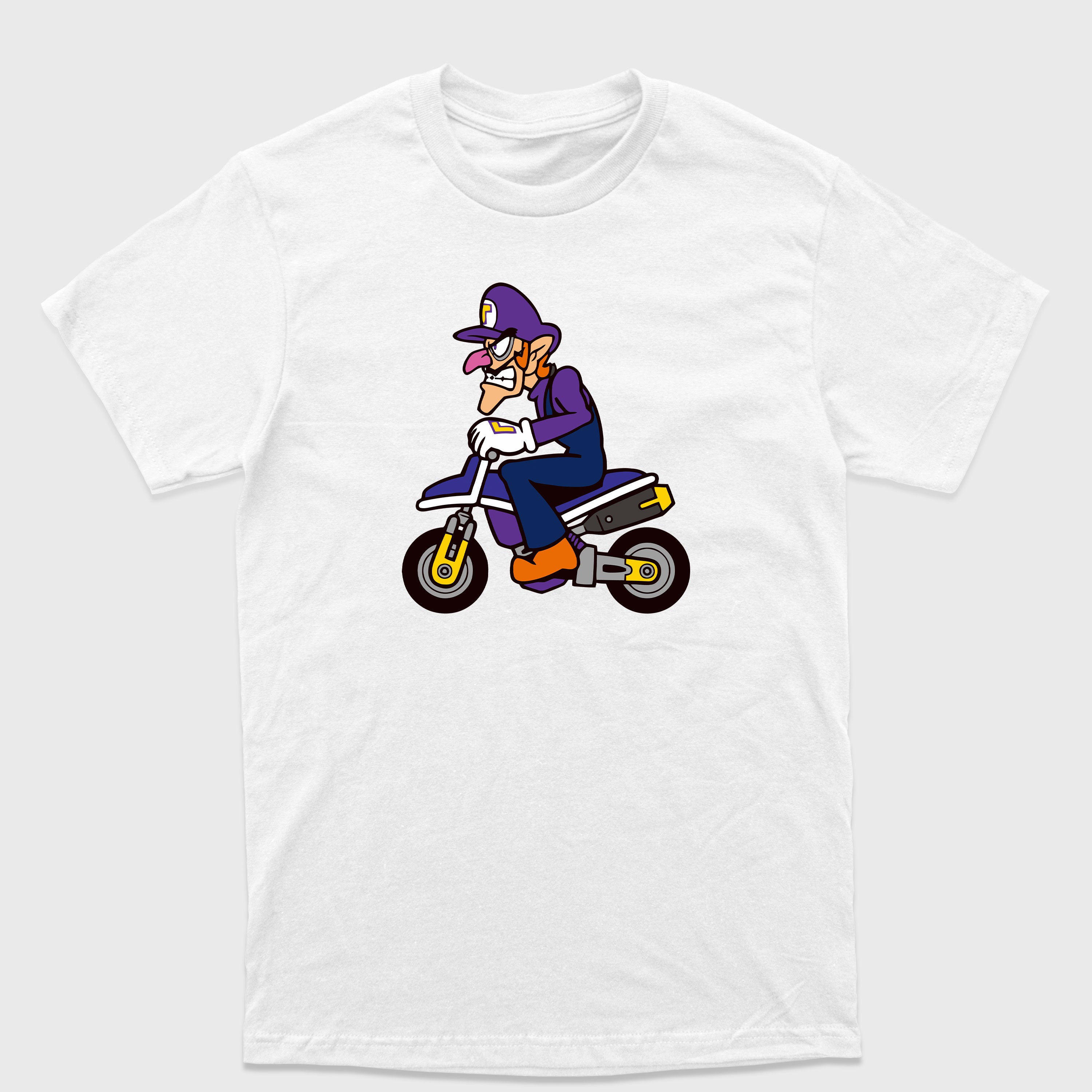 Camiseta Básica Mario Kart - Waluigi
