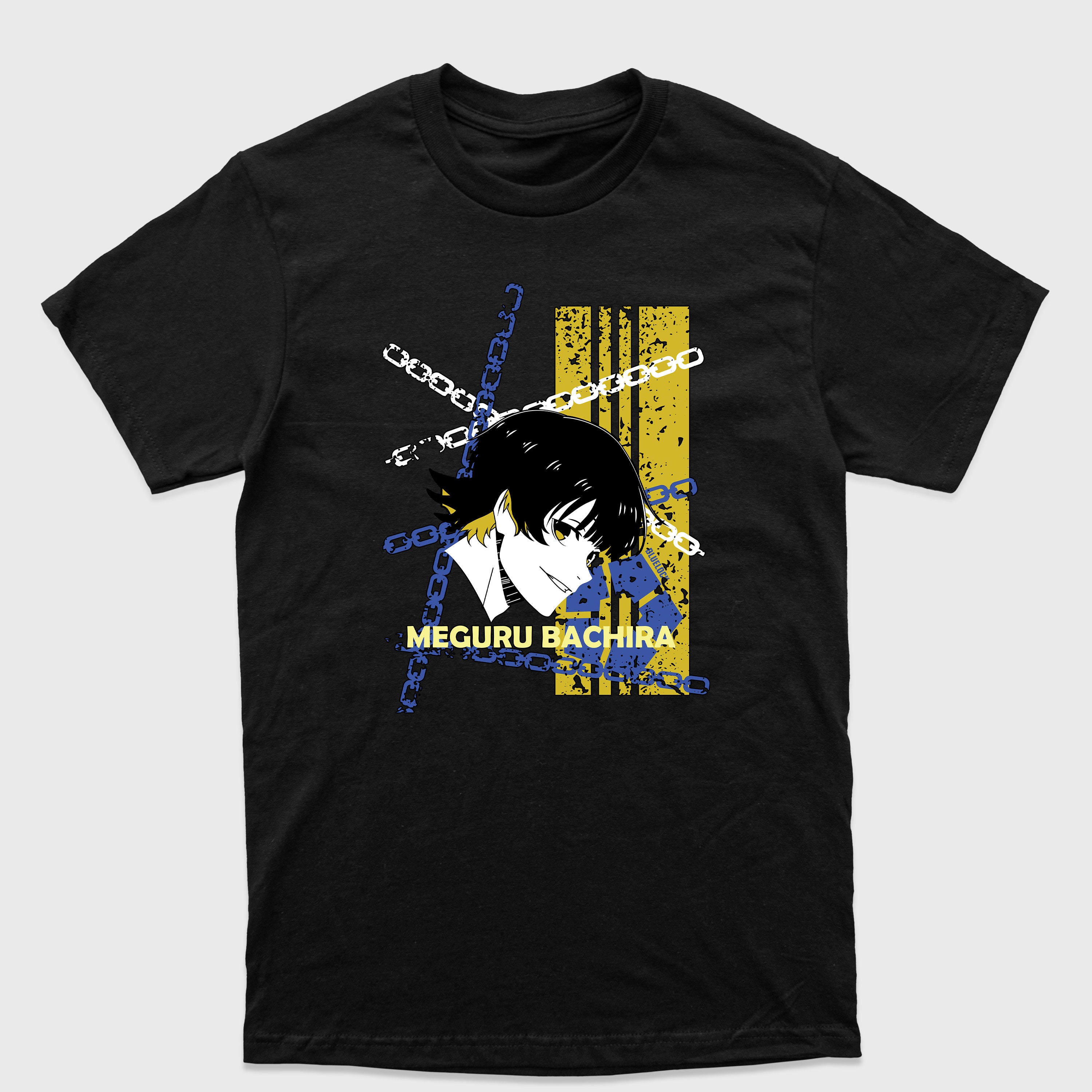 Camiseta Básica Bachira Chain Break Blue Lock