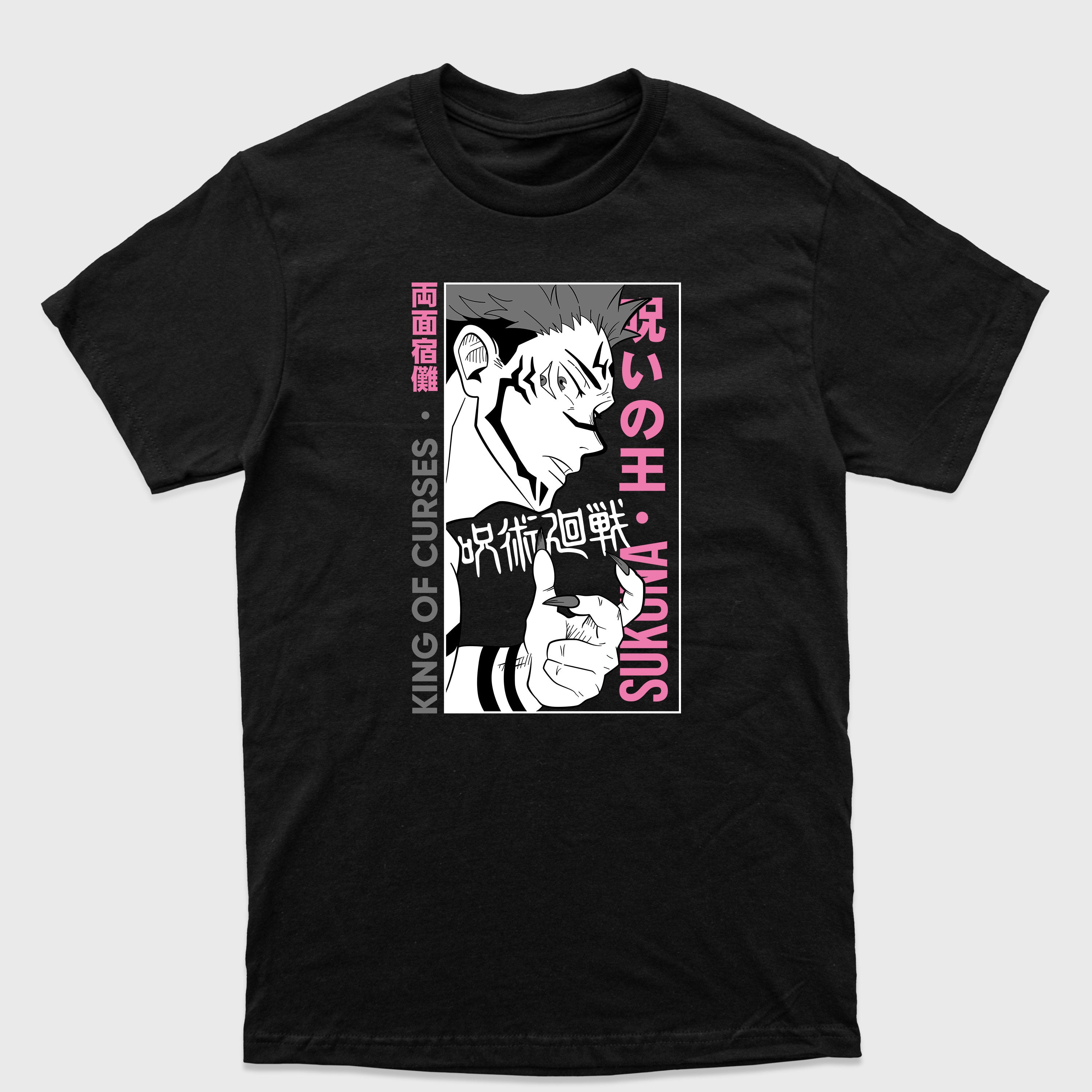 Camiseta Básica King of Curse Sukuna Jujutsu Kaisen