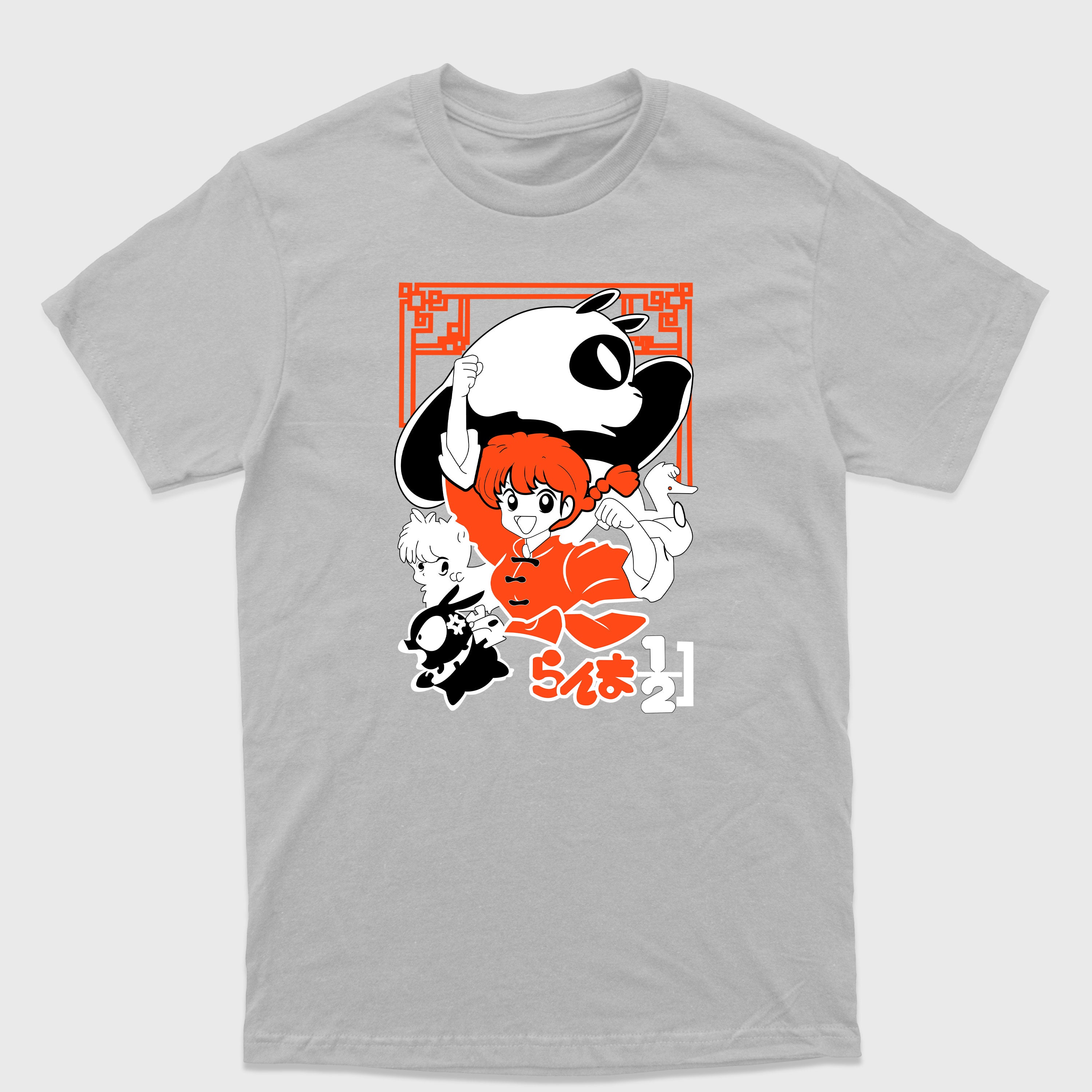 Camiseta Básica Personagens Transformados Ranma