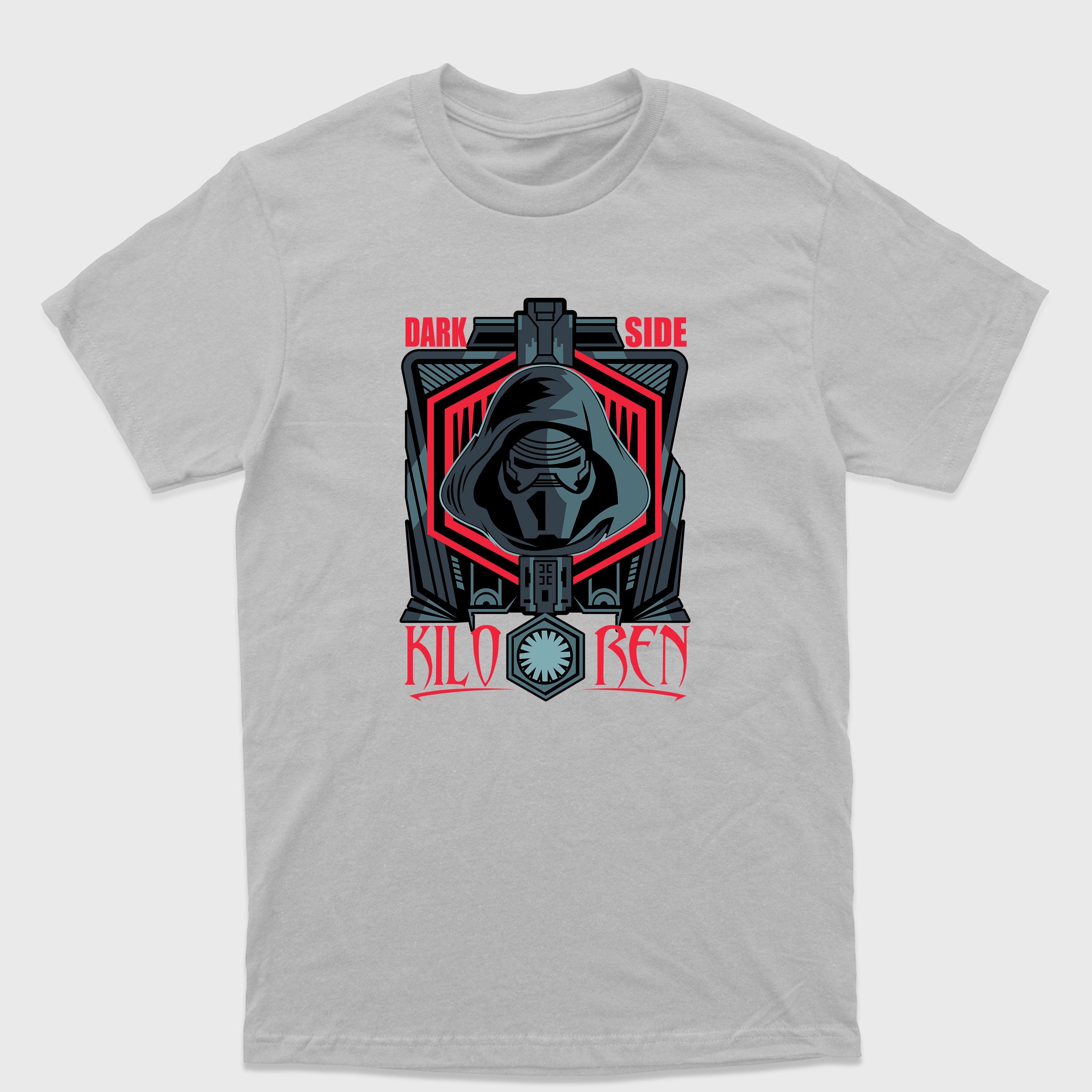 Camiseta Básica Kylo Ren Dark Side Star Wars