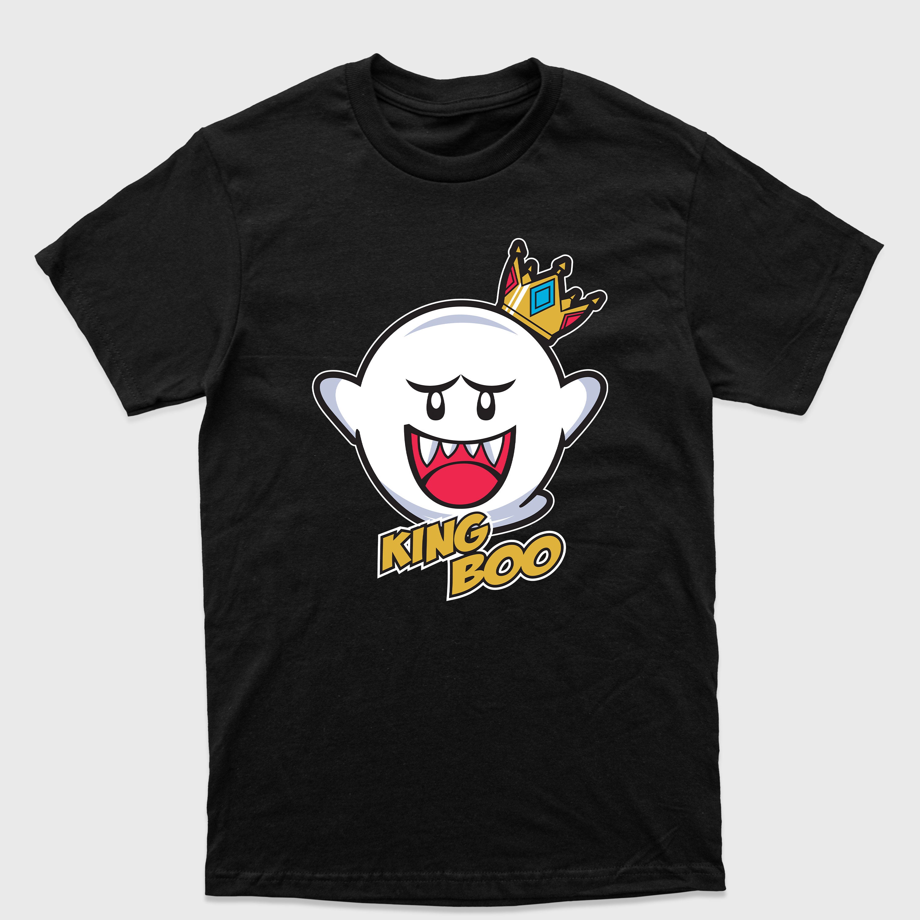 Camiseta Básica King Boo Mario World