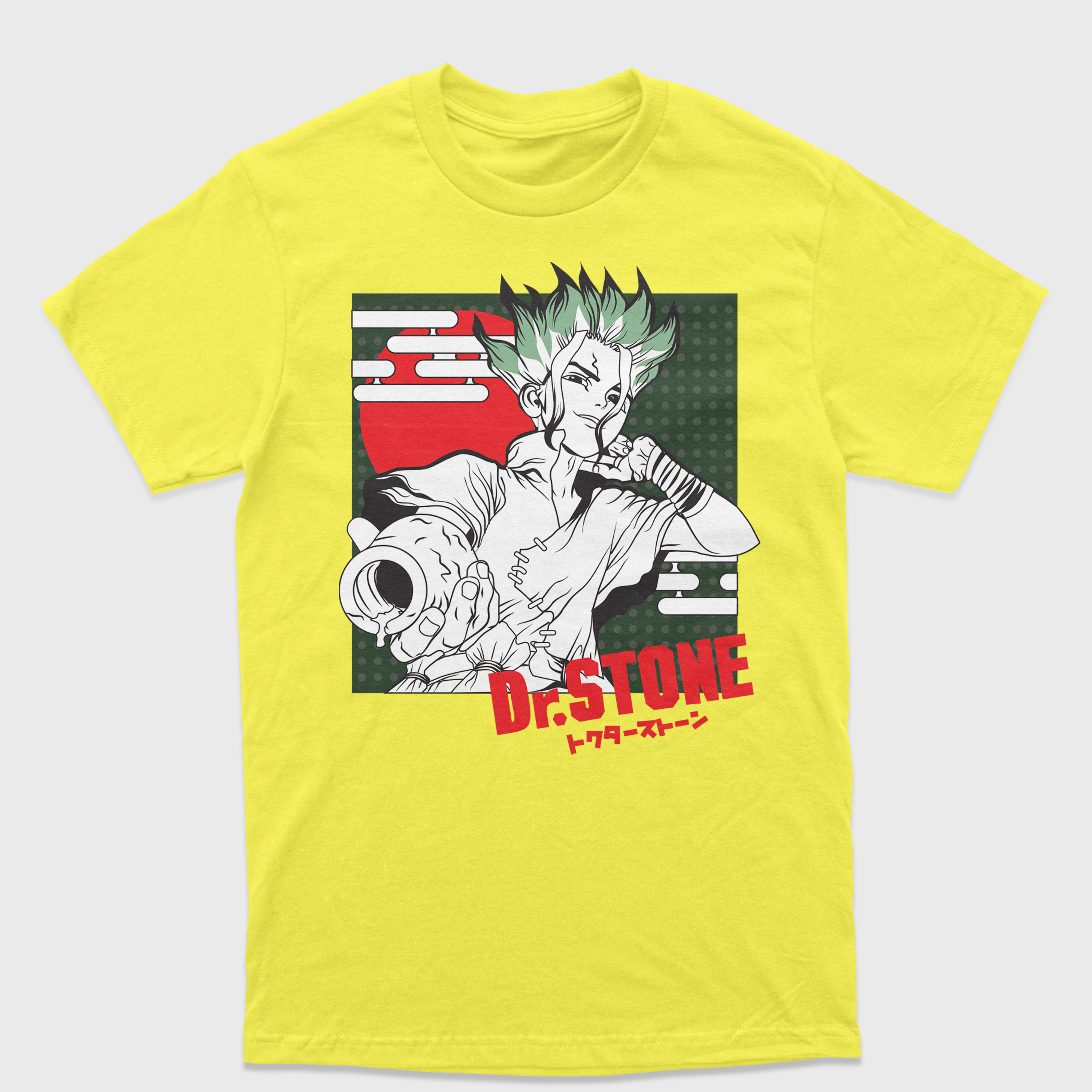 Camiseta Dr Stone Senku