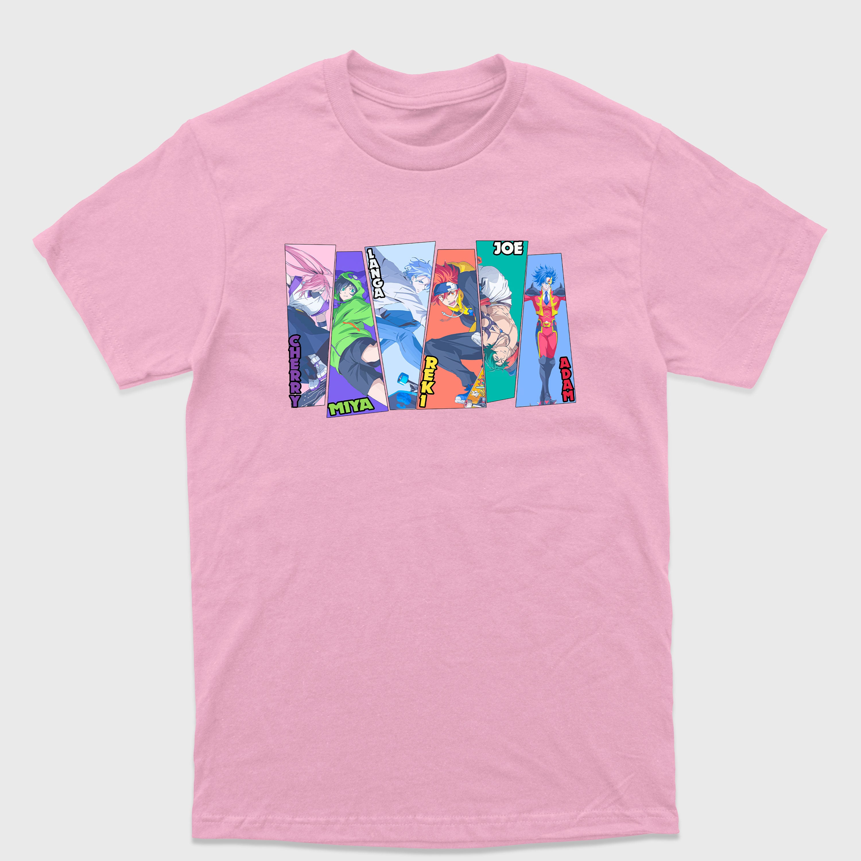 Camiseta Básica SK8 The Infinity Anime