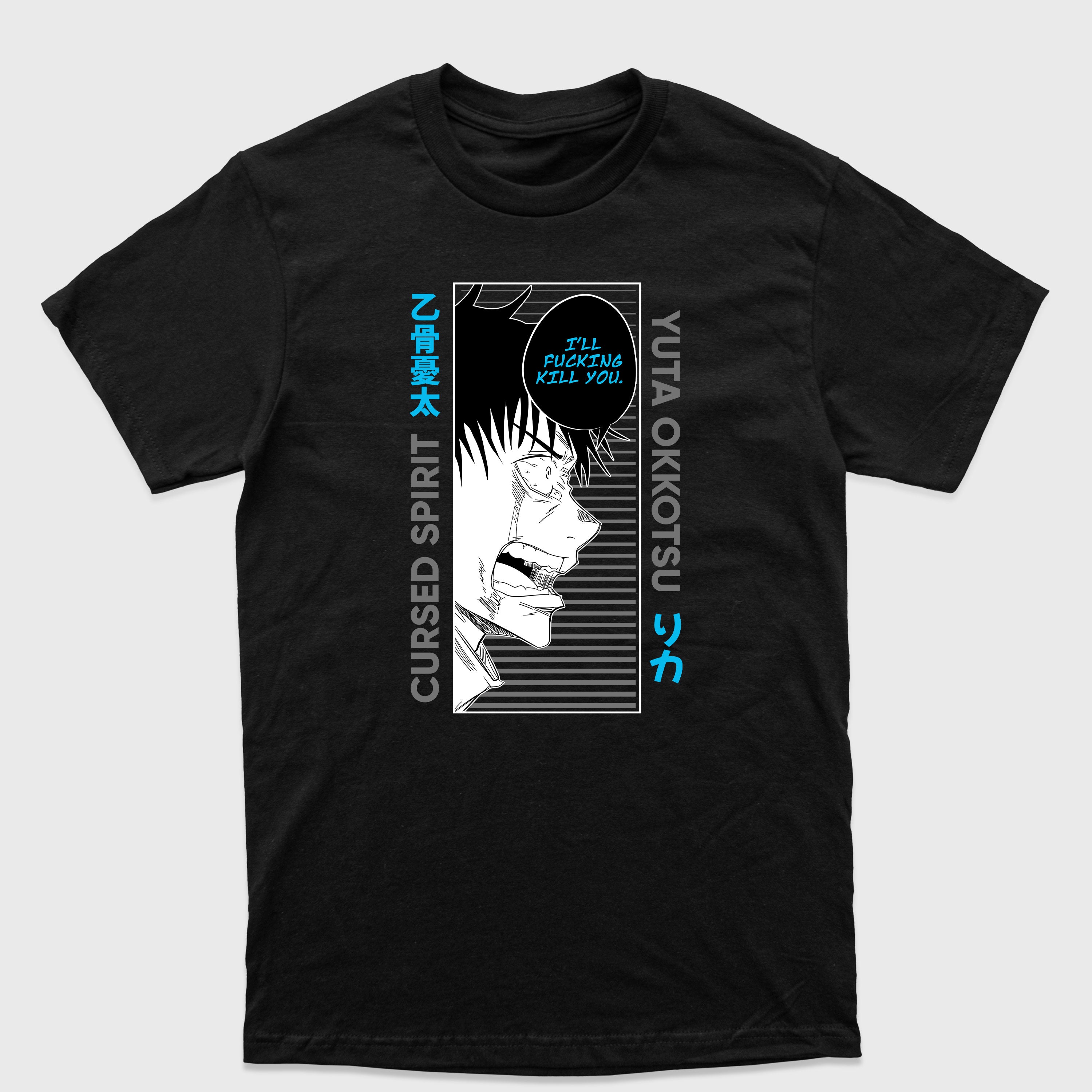 Camiseta Básica Yuta Okkotsu Jujutsu Kaisen