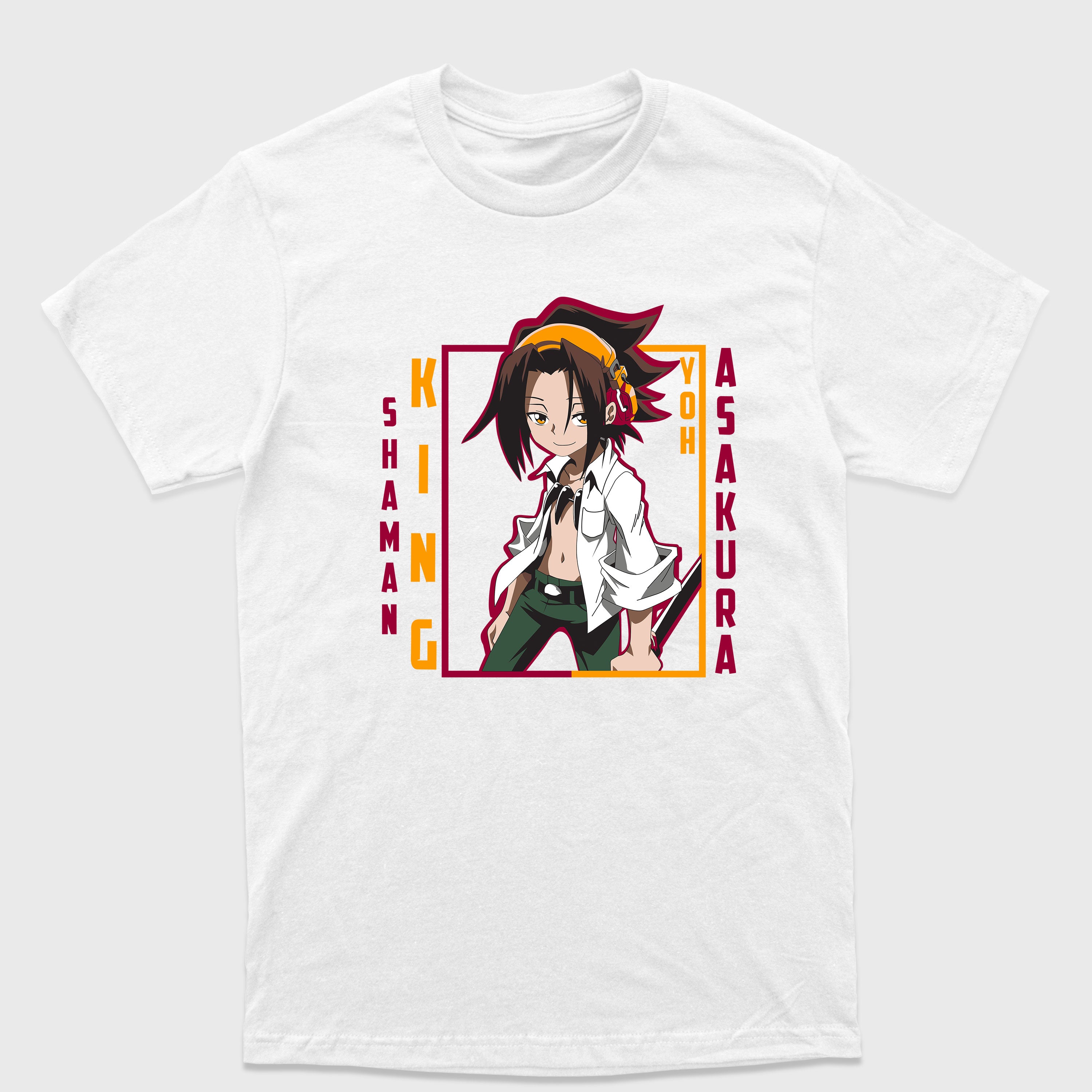Camiseta Básica Asakura Yoh Shaman King