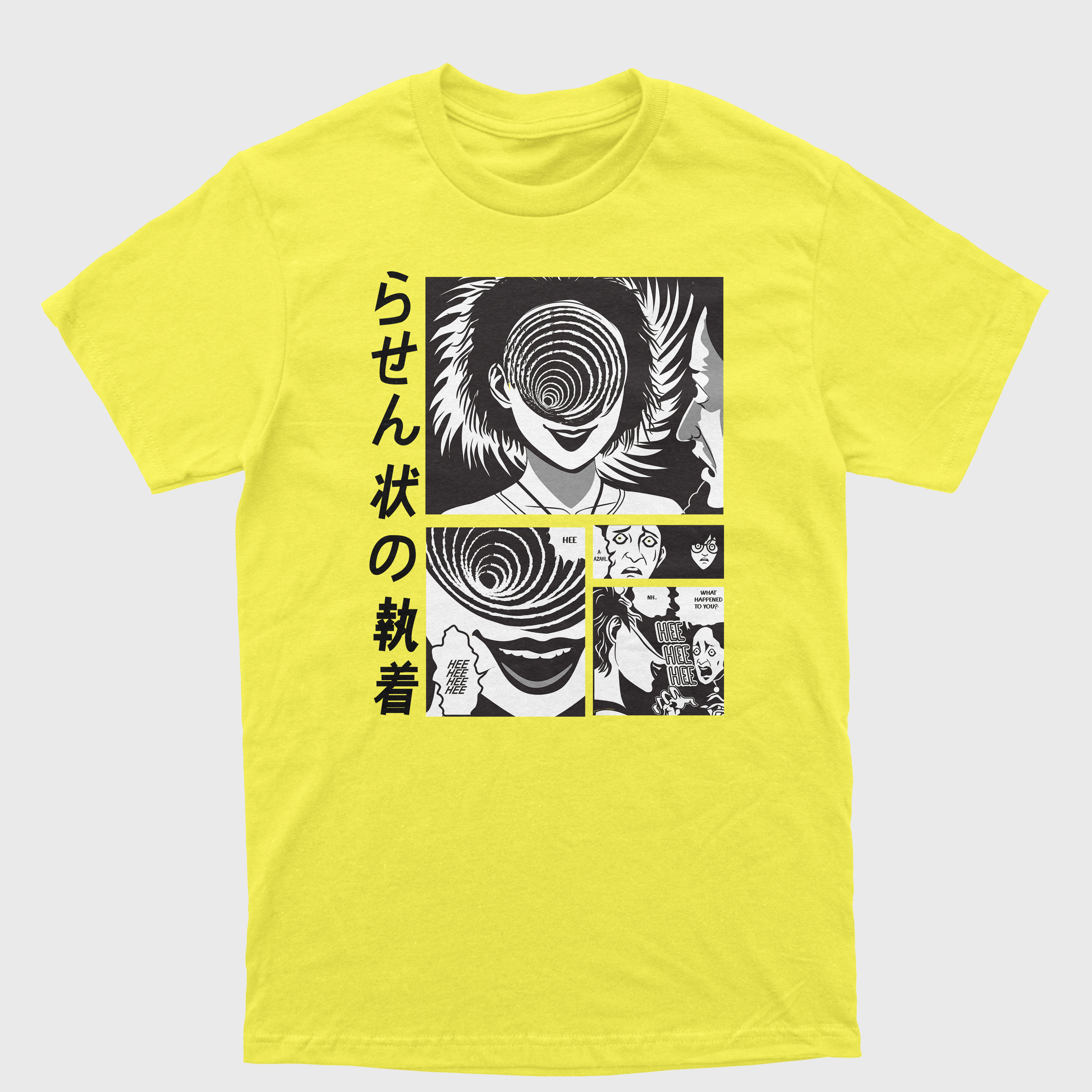 Camiseta Junji Ito Uzumaki Hee