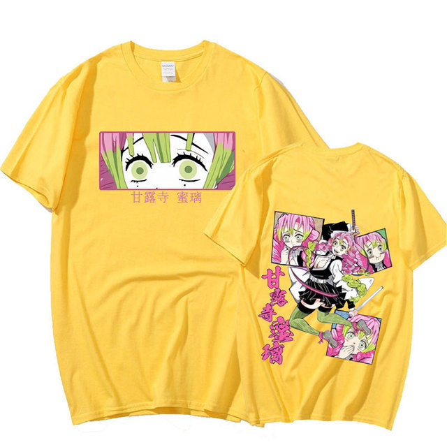 Camiseta Básica Kanroji Mitsuri Demon Slayer