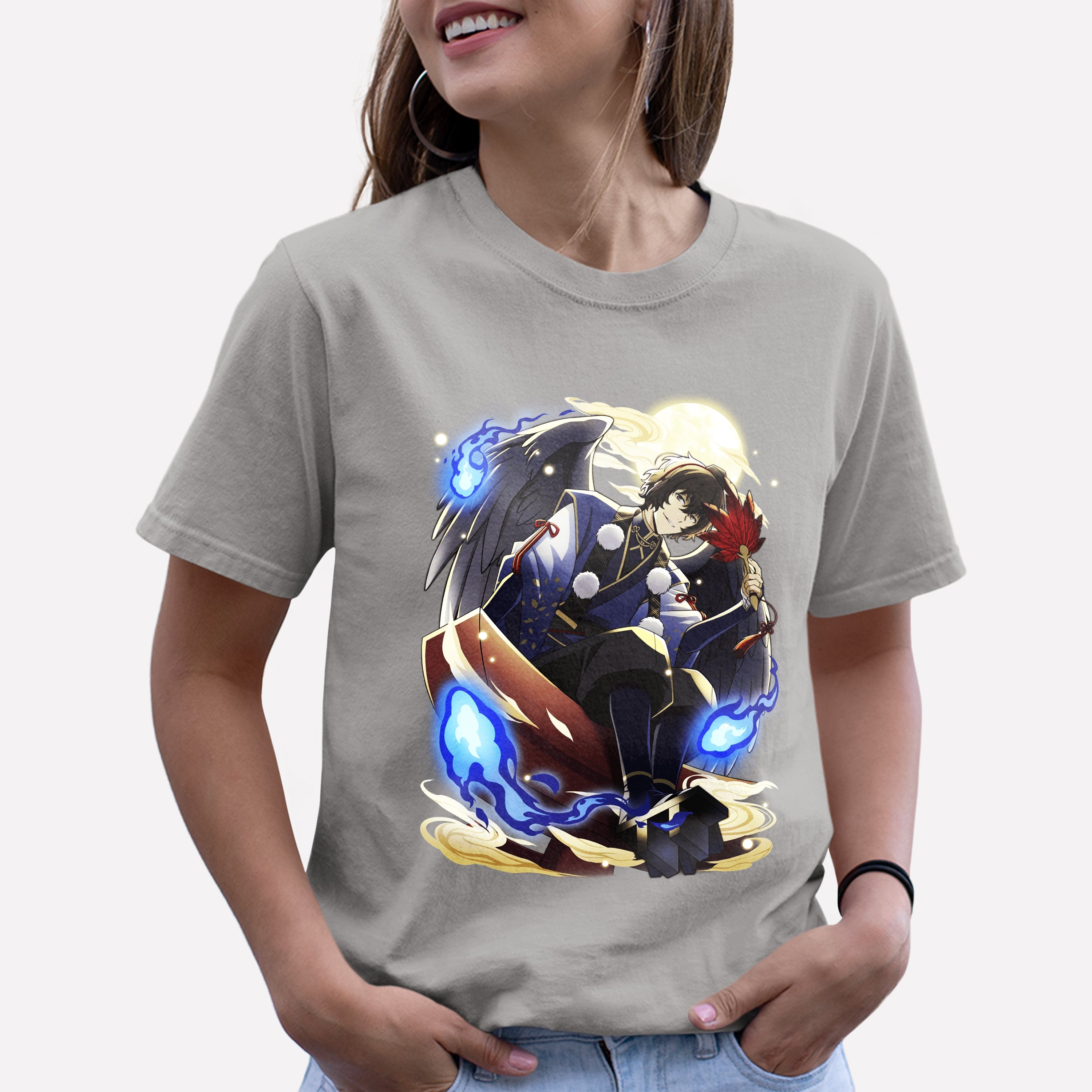 Camiseta Básica Dazai Osamu Bungou Stray Dogs