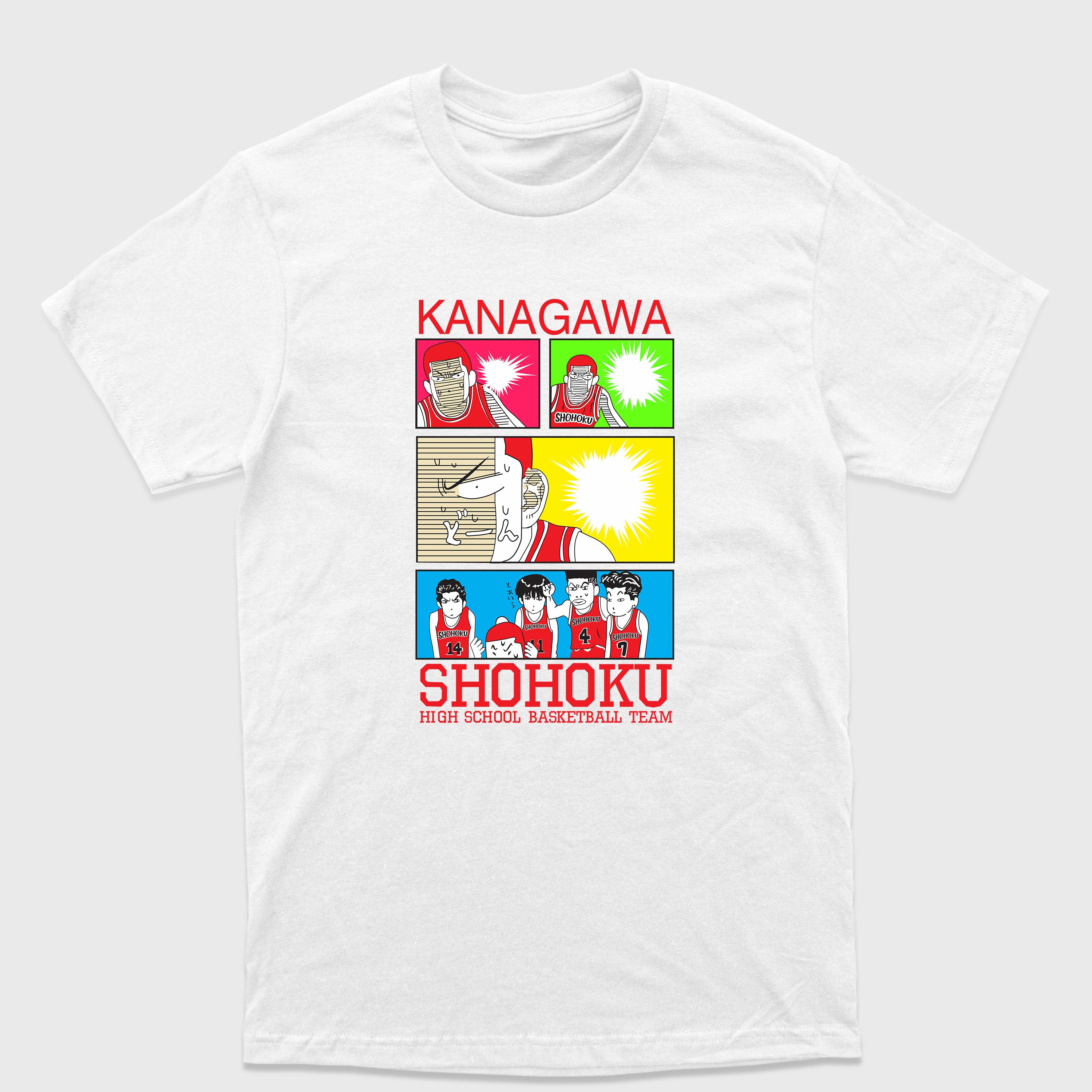 Camiseta Básica Kanagawa Slam Dunk