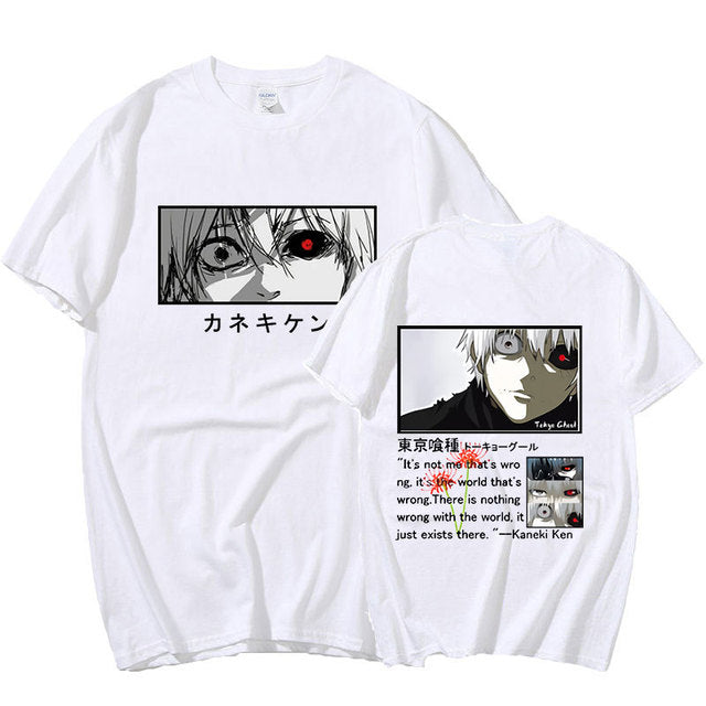 Camiseta Básica Kaneki Ken Tokyo Ghoul