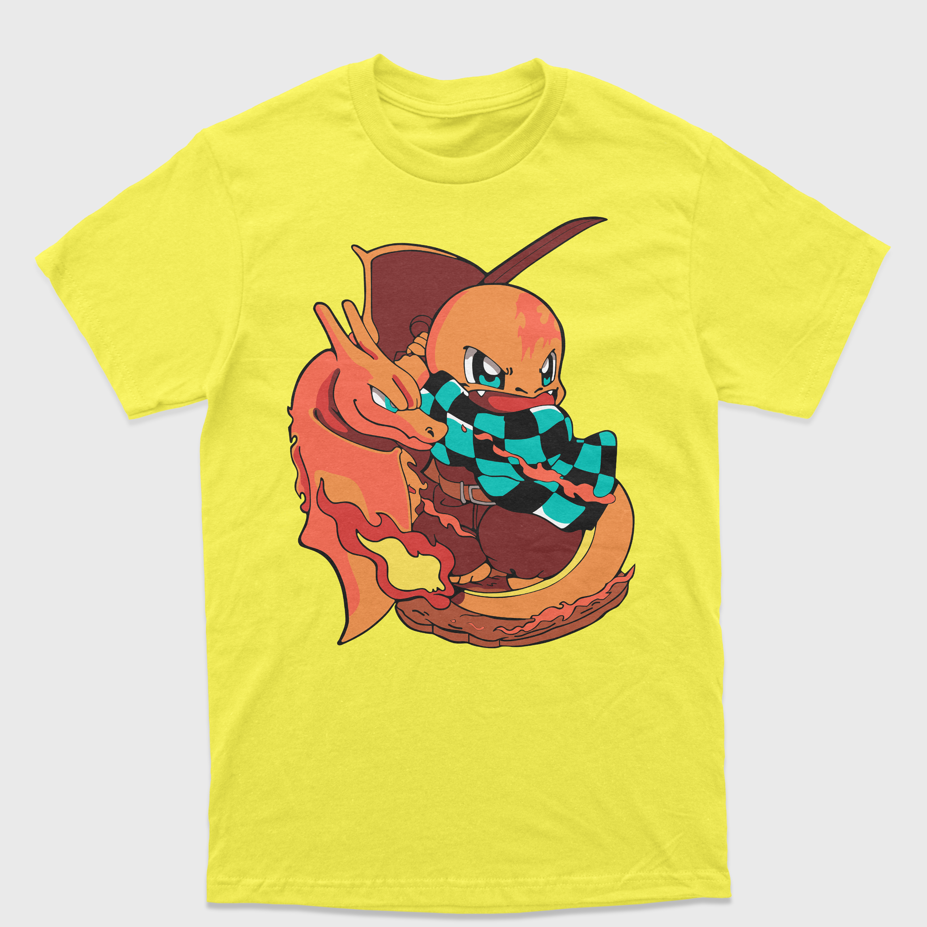 Camiseta Charmander Tanjiro Pokemon