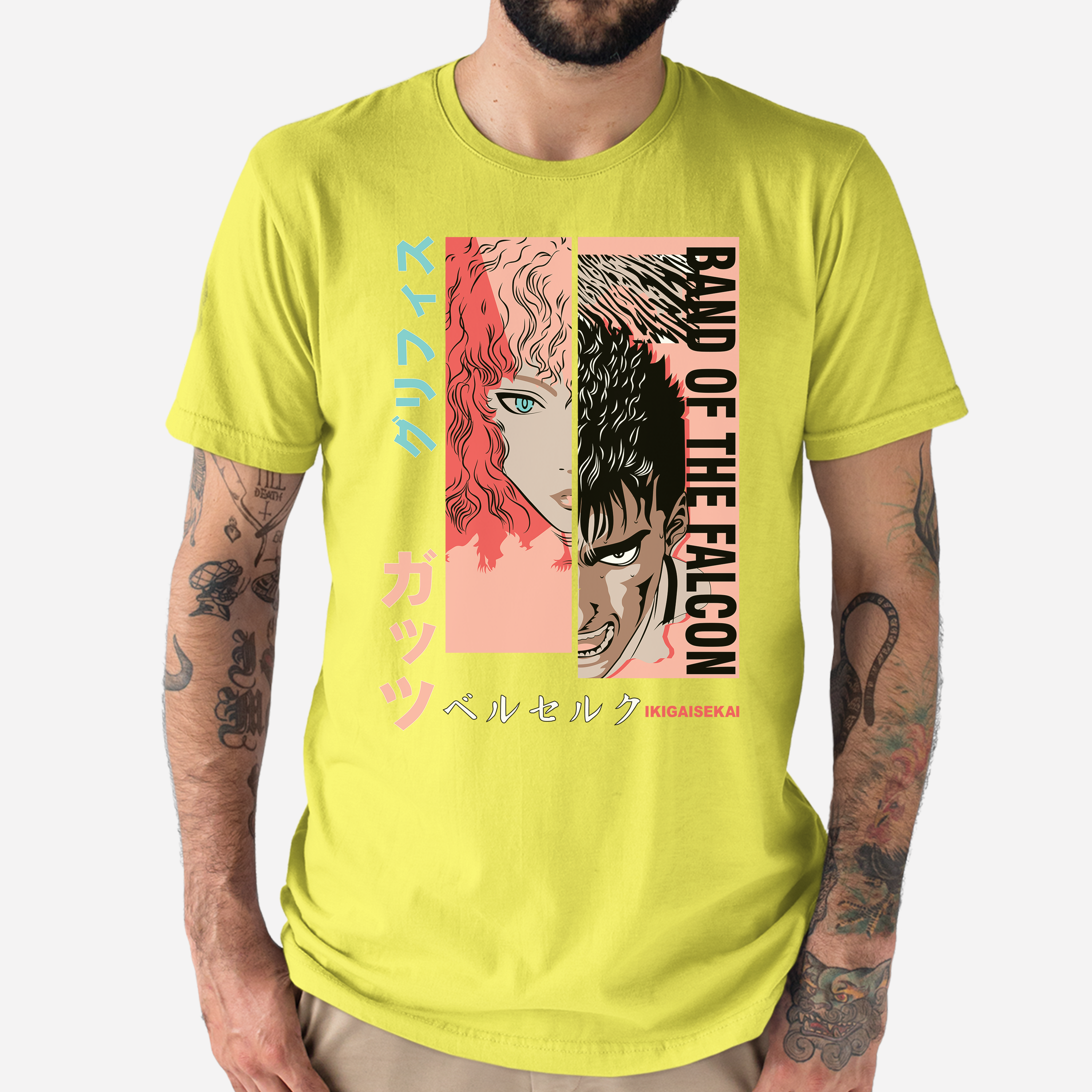 Camiseta Bersek Band Of The Falcon