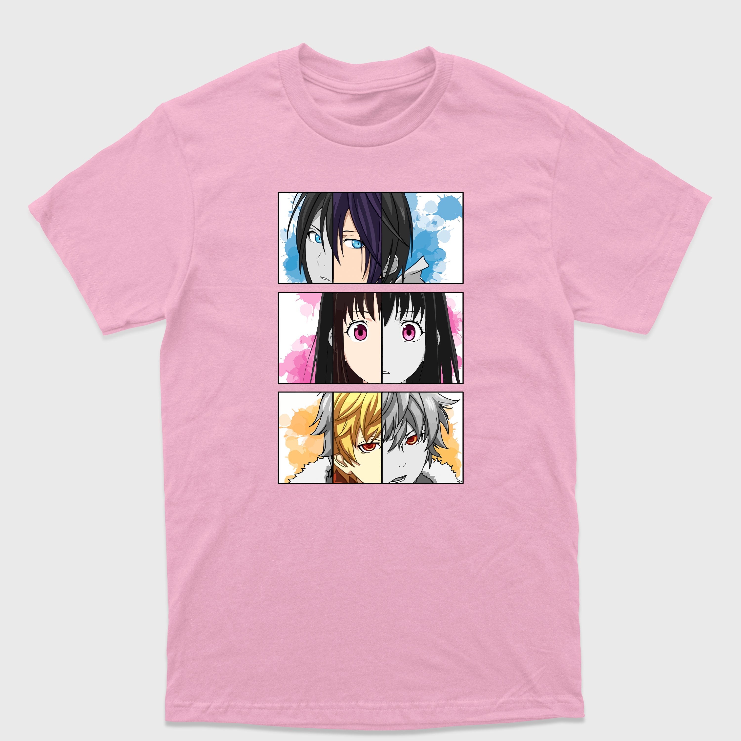Camiseta Básica Noragami Yato Hiyori Yukine
