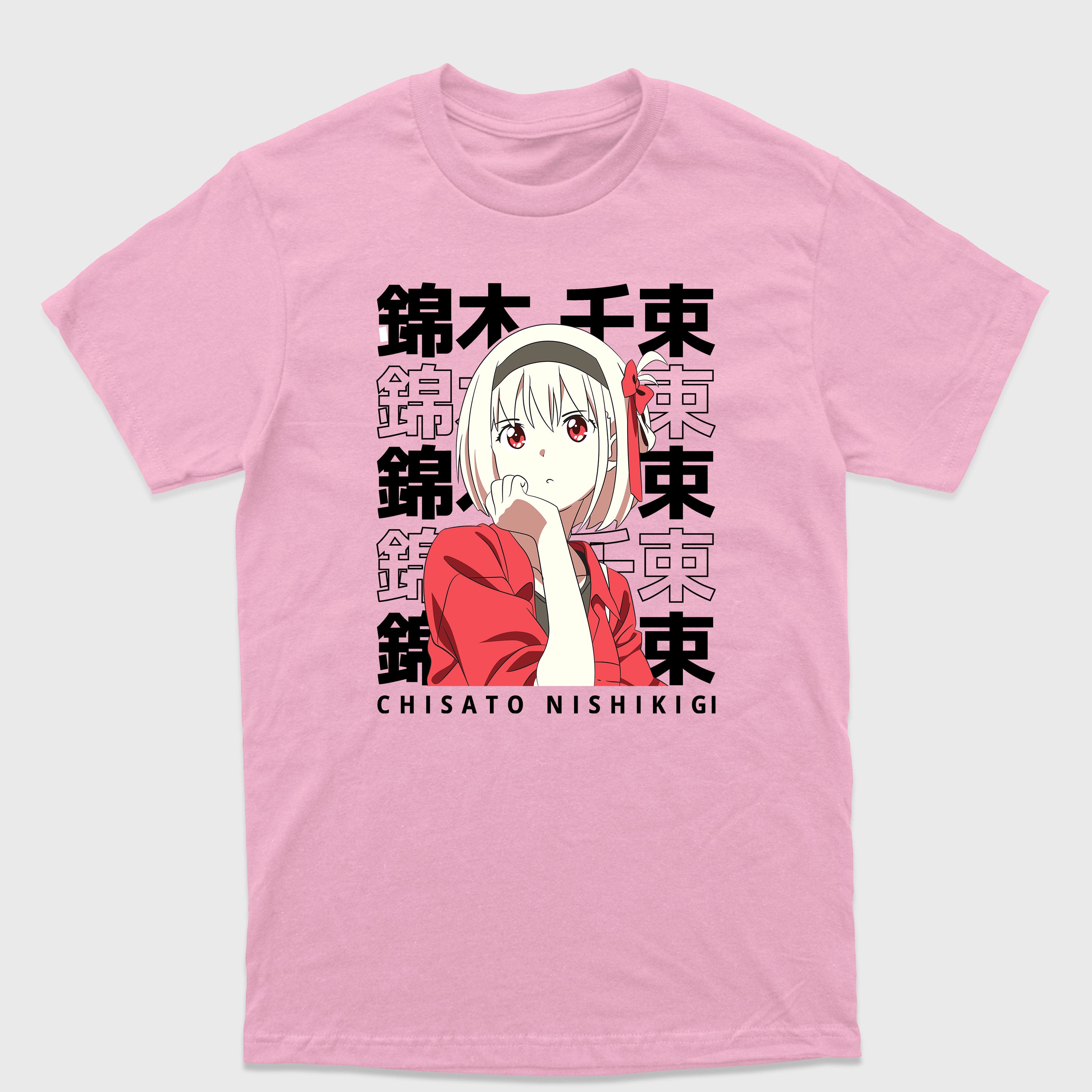 Camiseta Básica Lycoris Recoil Chisato Nishikigi