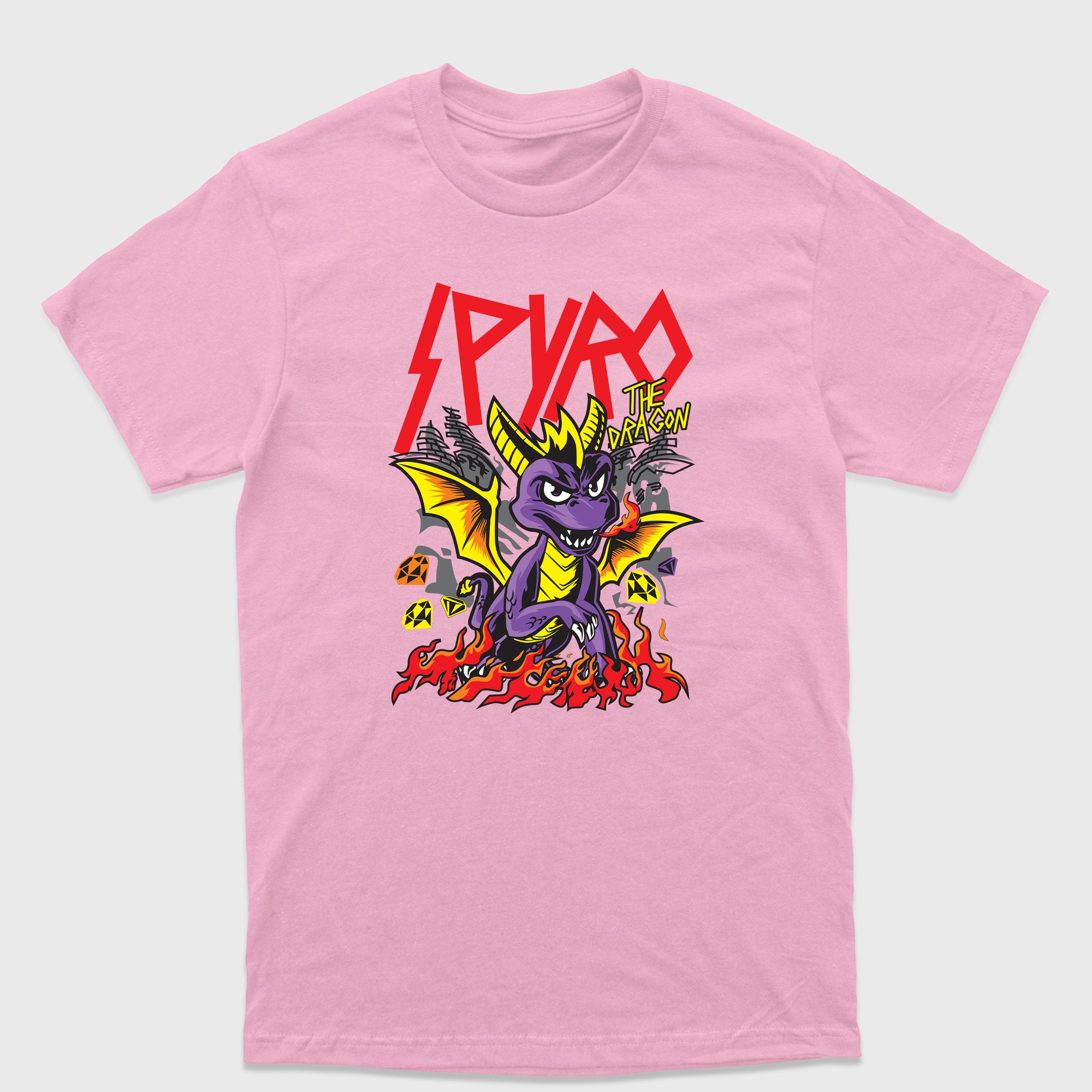 Camiseta Básica Spyro the Dragon Game