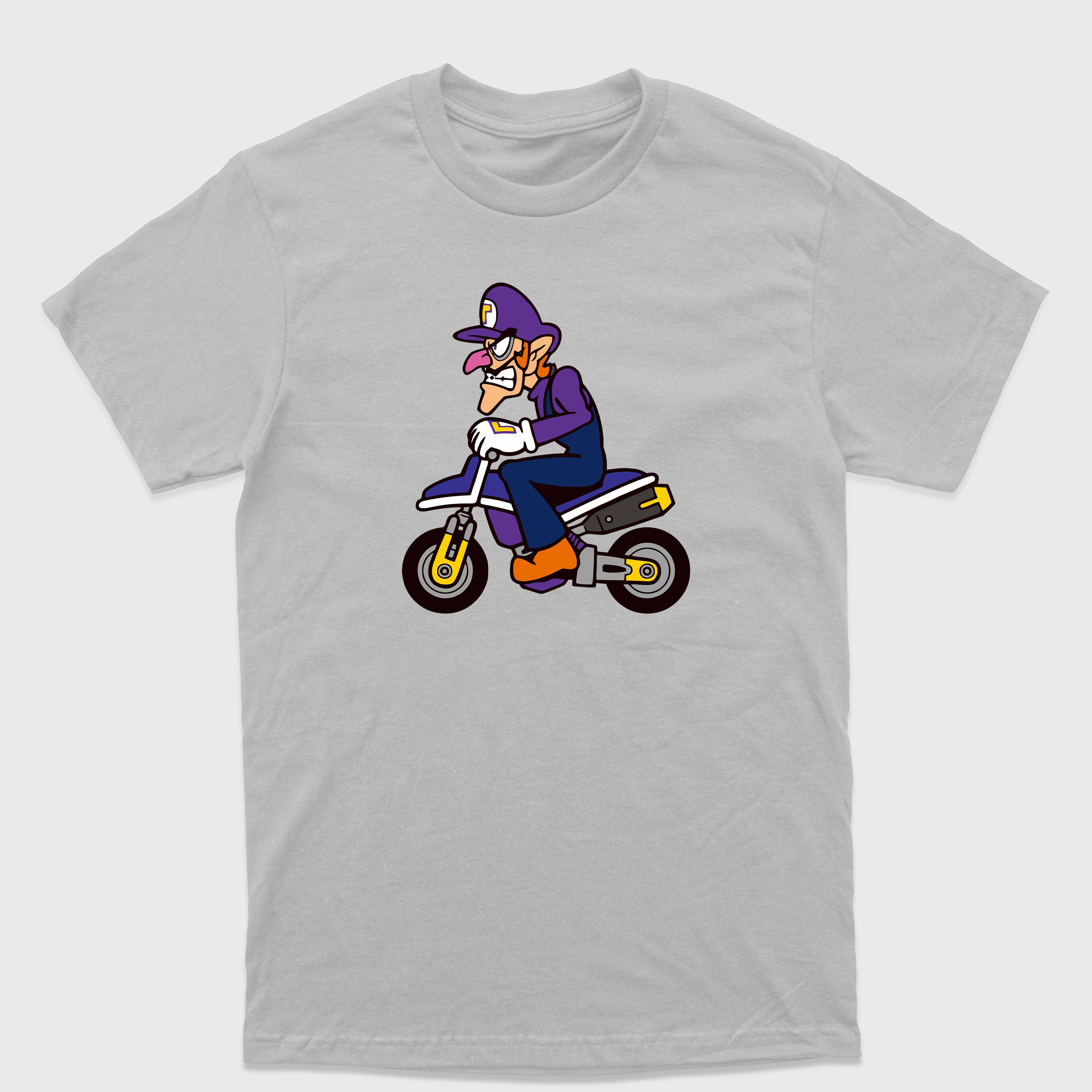 Camiseta Básica Mario Kart - Waluigi