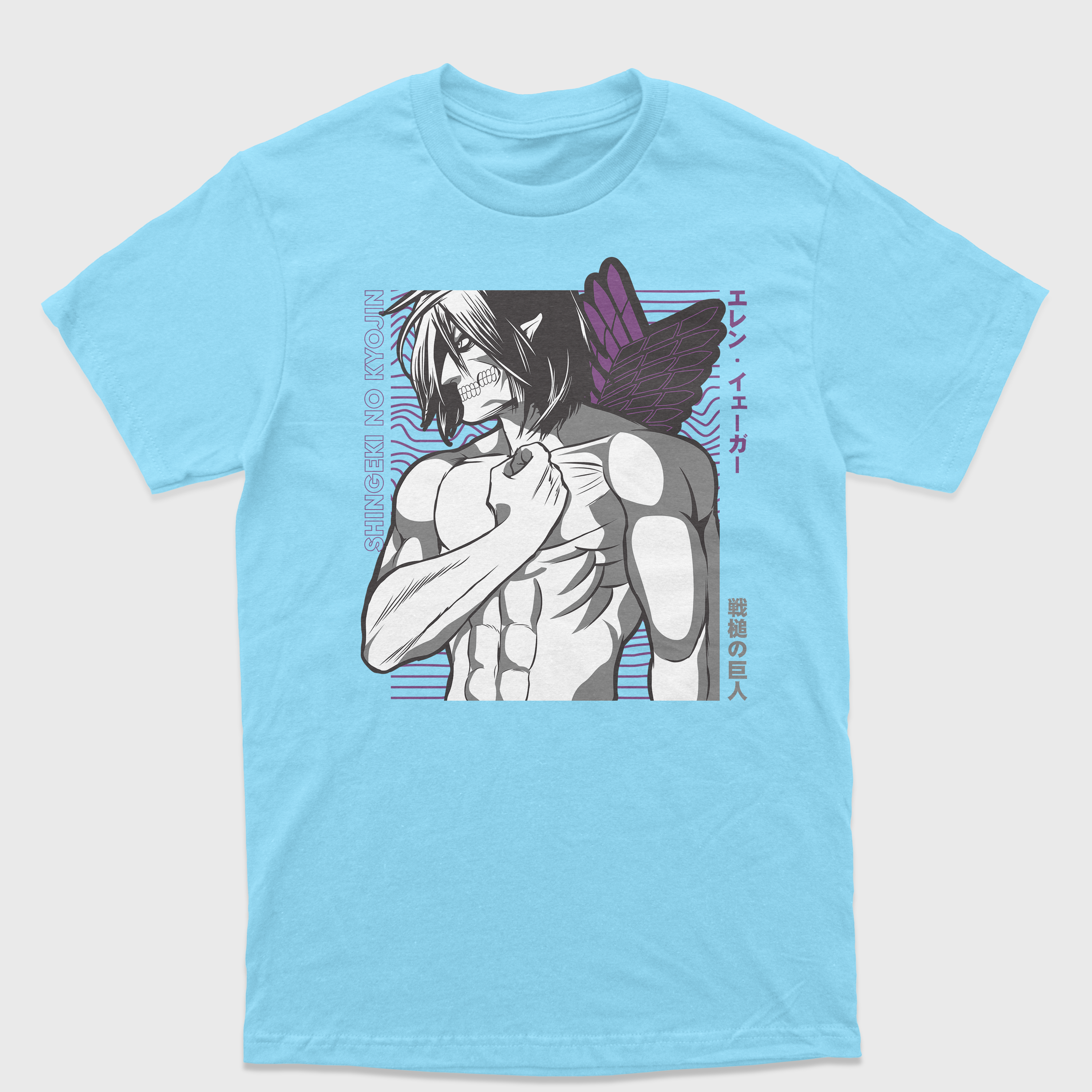 Camiseta Shingeki No Kyojin Eren Attack On Titan