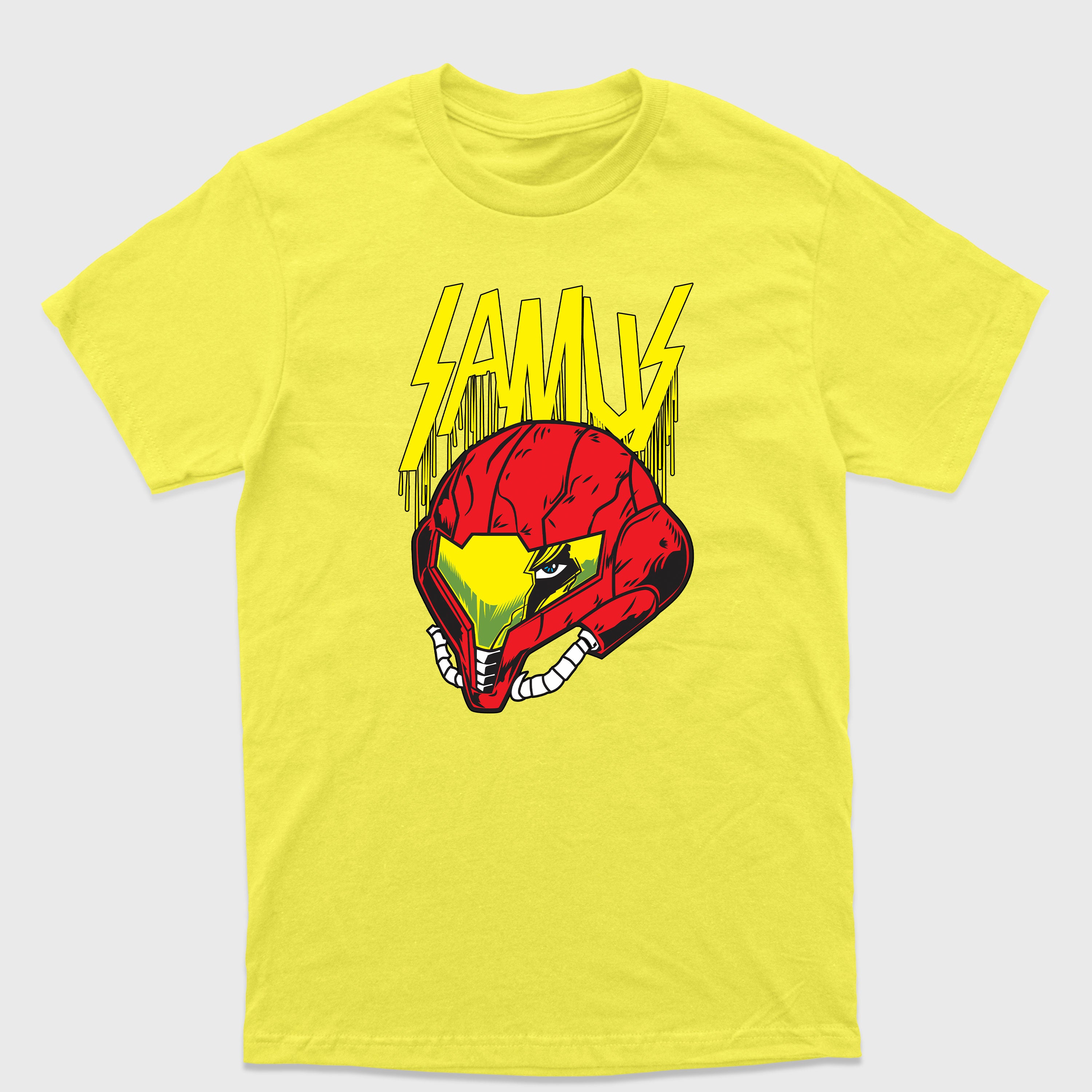 Camiseta Básica Samus Metroid Game
