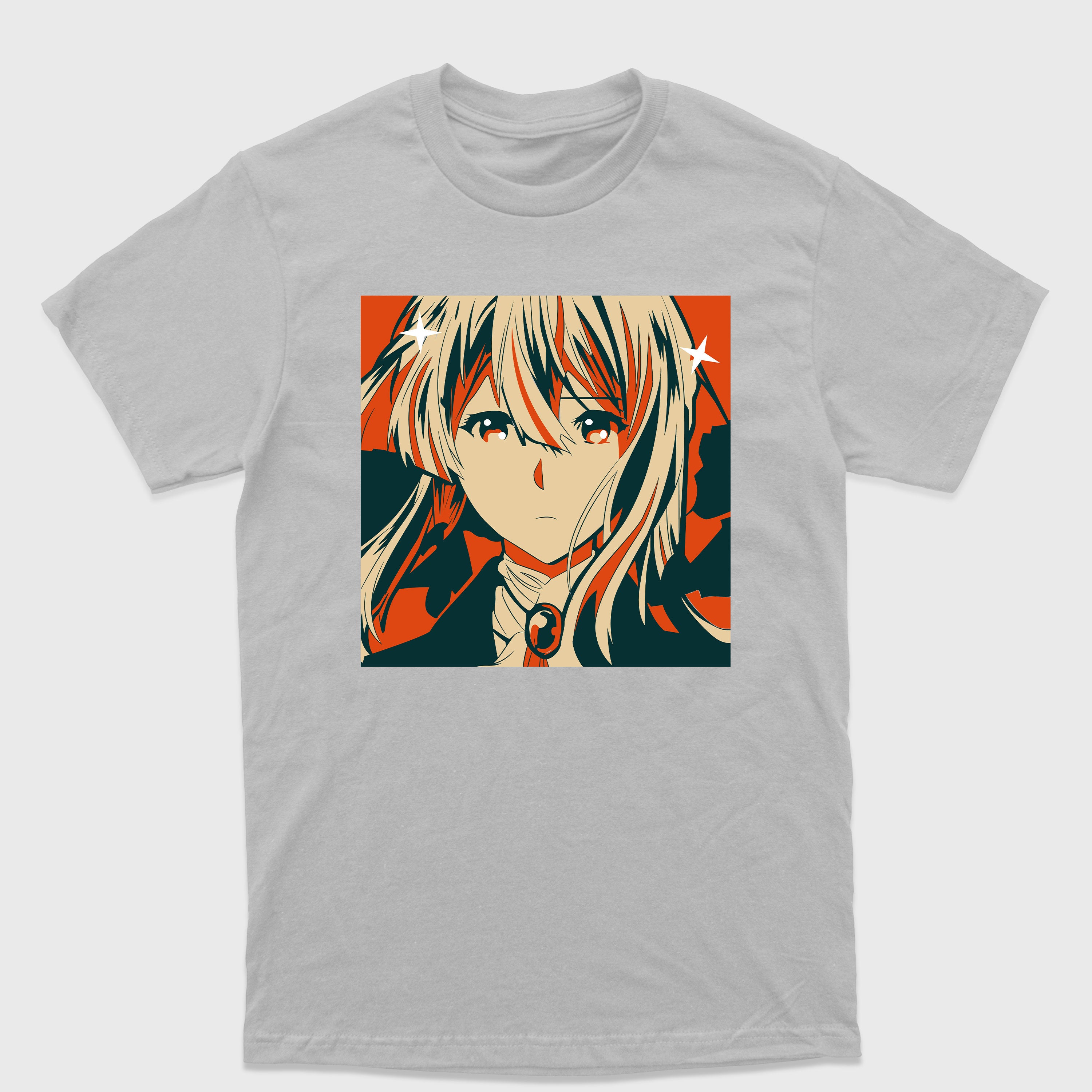 Camiseta Básica Violet Evergarden Face