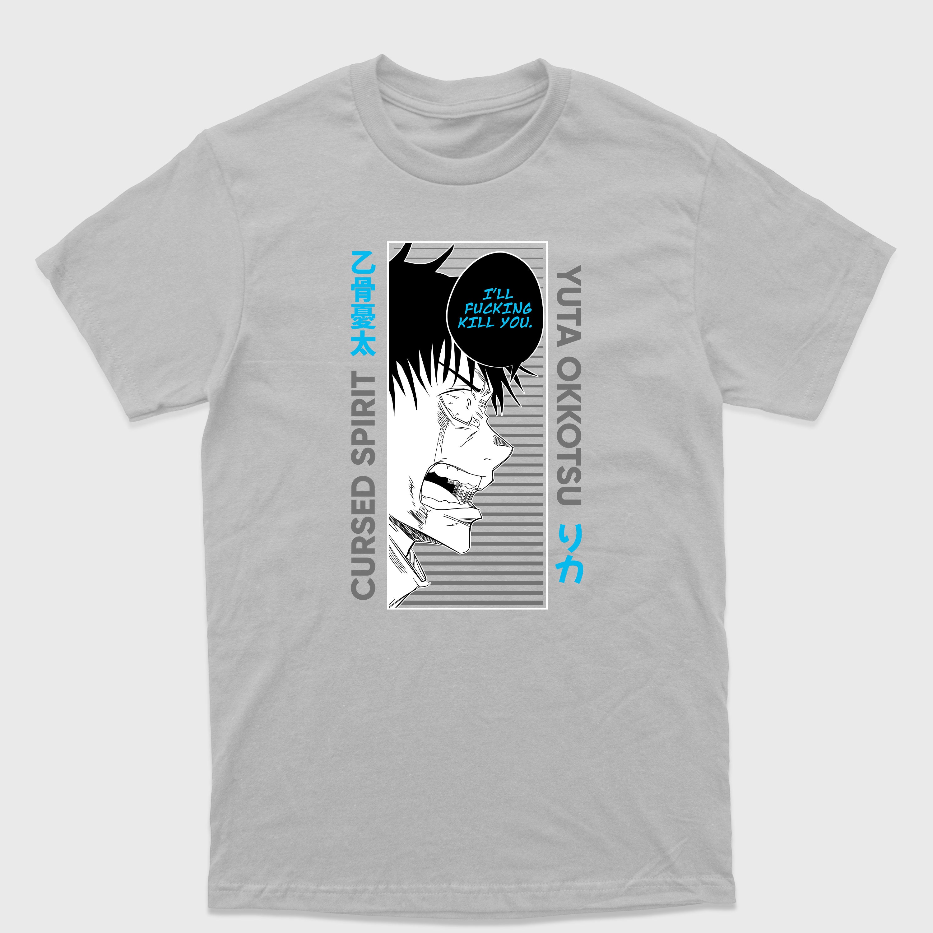 Camiseta Básica Yuta Okkotsu Jujutsu Kaisen