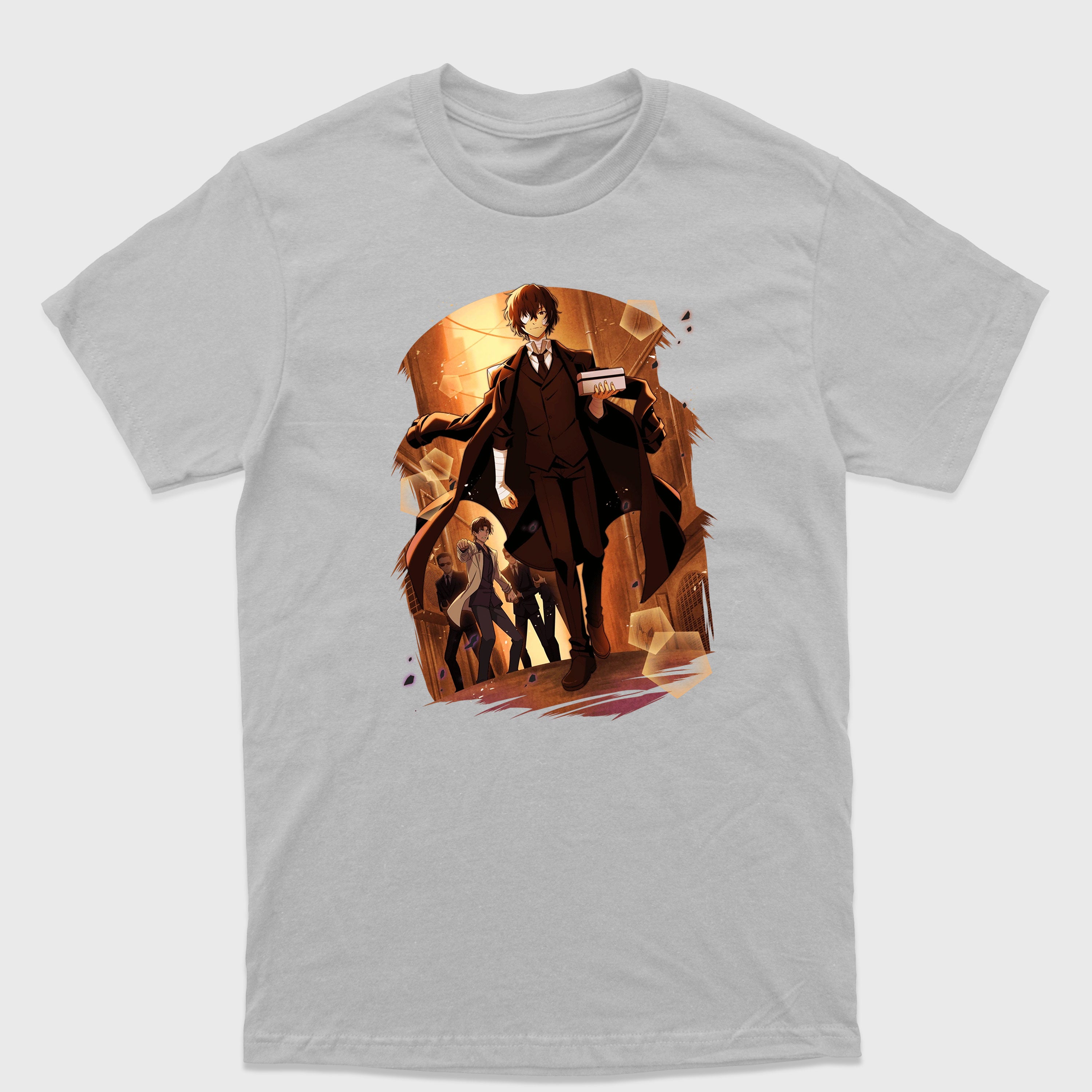Camiseta Básica Osamu Dazai Bungou Stray Dogs