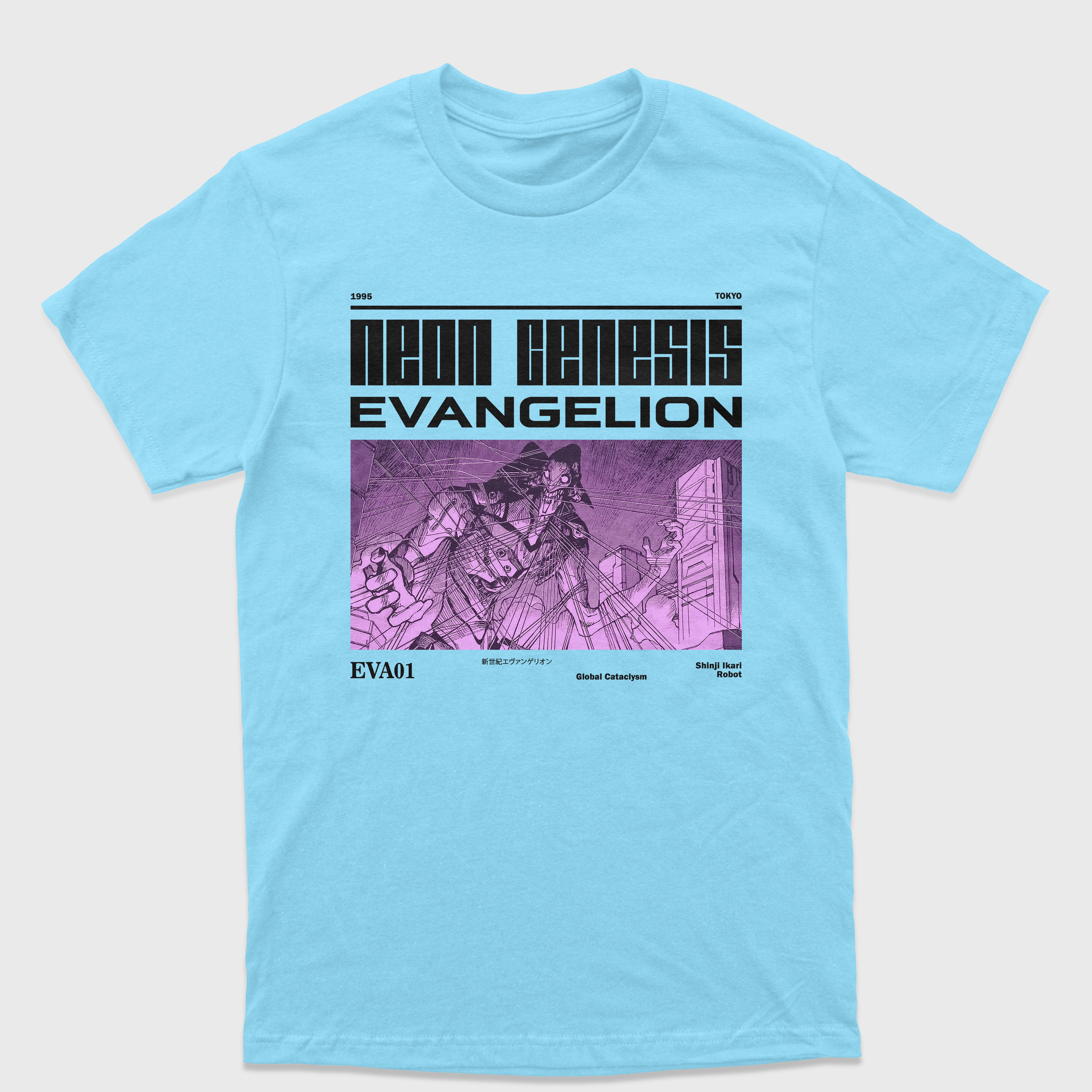 Camiseta Neon Genesis Evangelion Eva 01