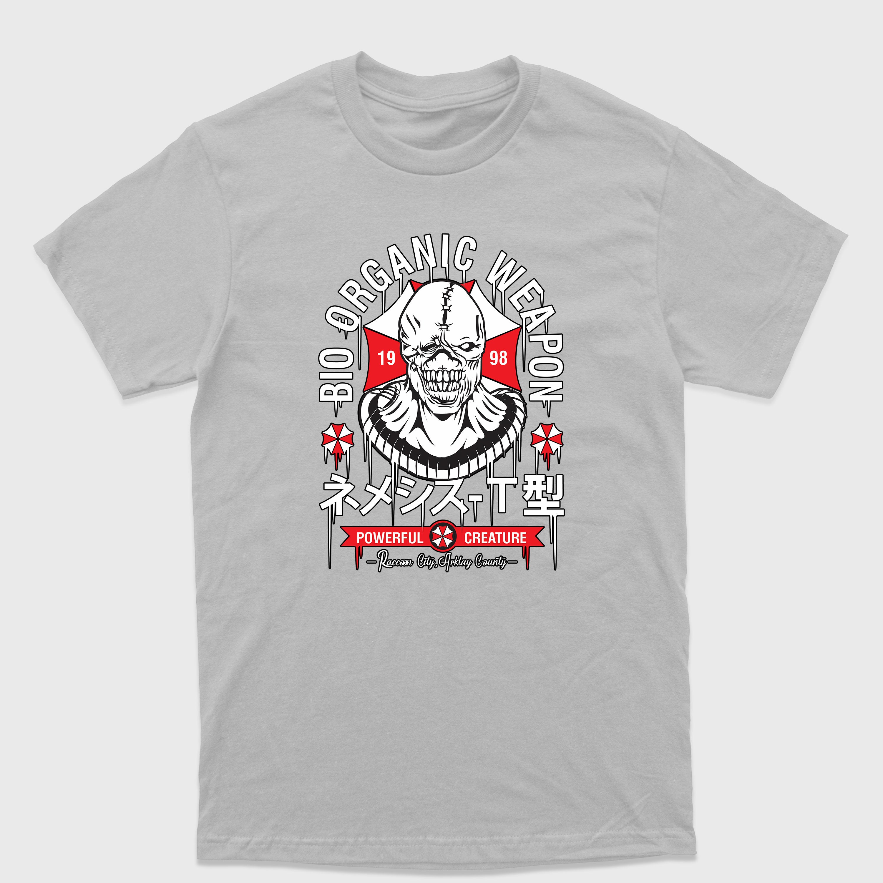 Camiseta Básica Bio Organic Weapon Resident Evil