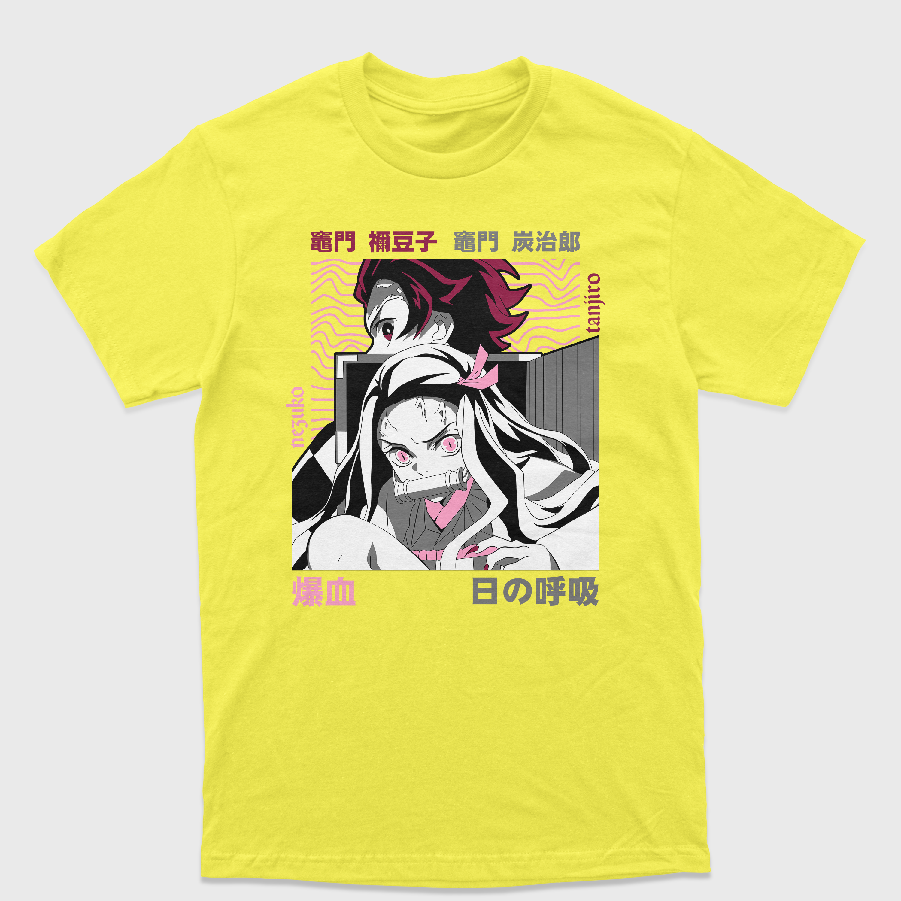 Camiseta Nezuko Tanjiro Demon Slayer