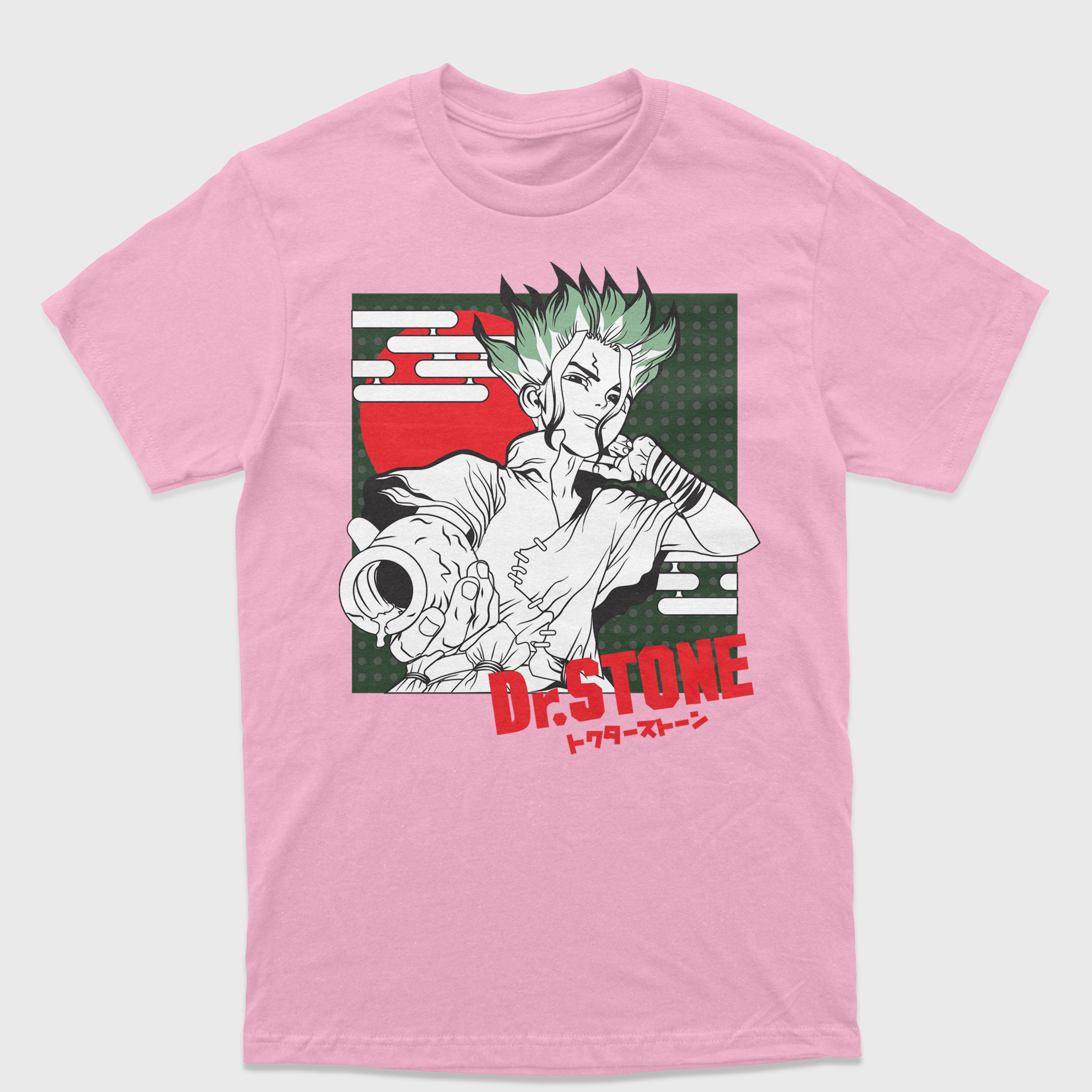 Camiseta Dr Stone Senku
