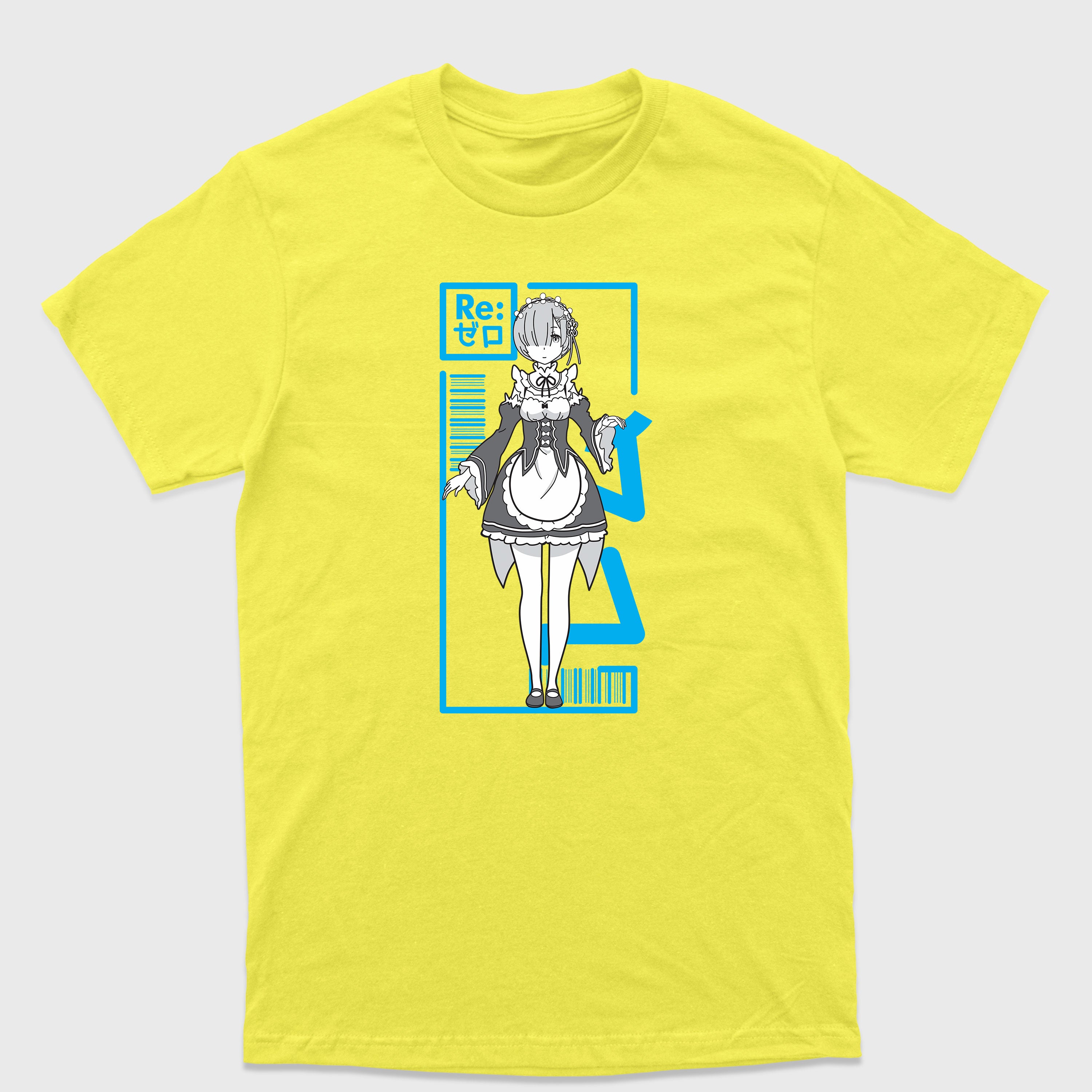 Camiseta Básica Rem Maid ReZero