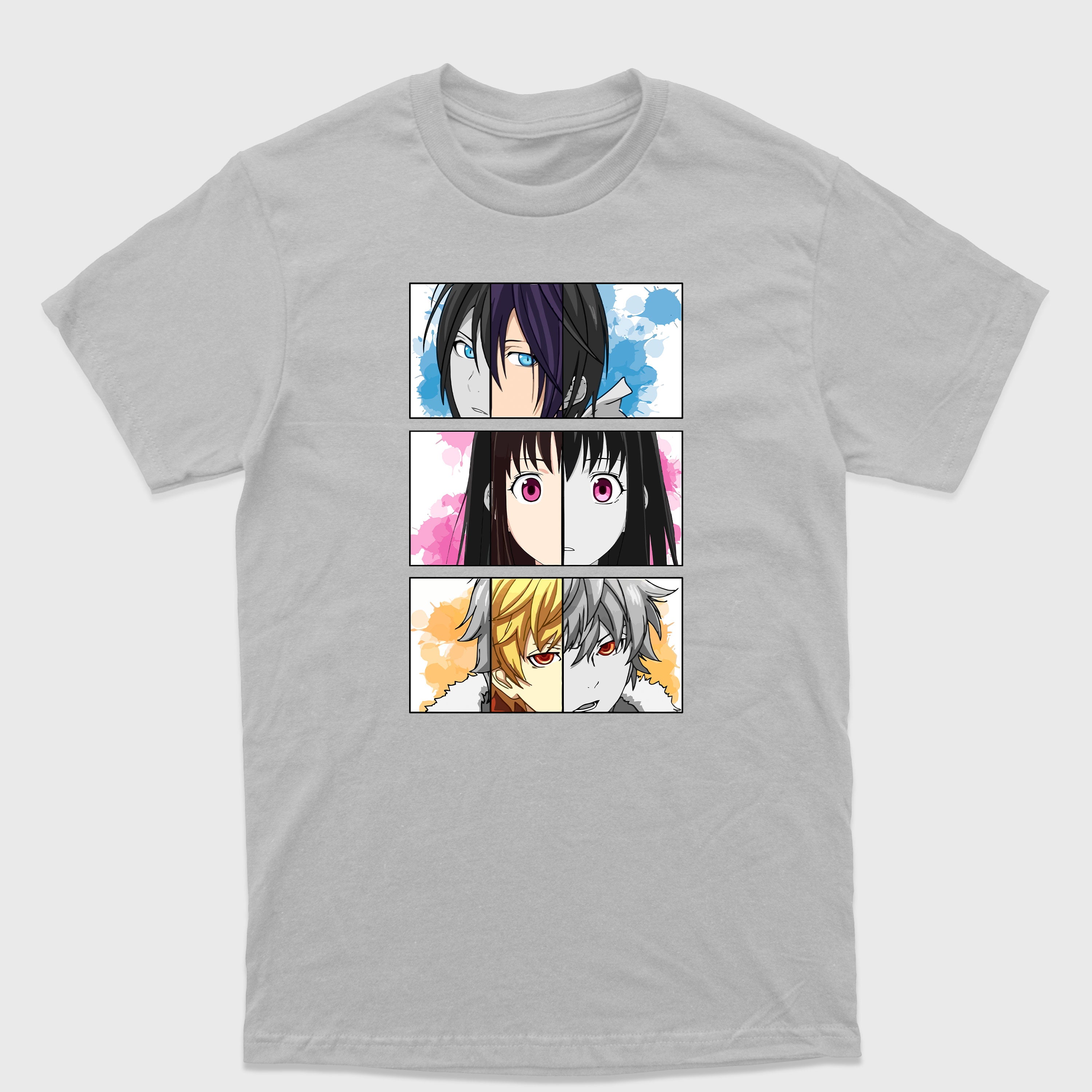 Camiseta Básica Noragami Yato Hiyori Yukine