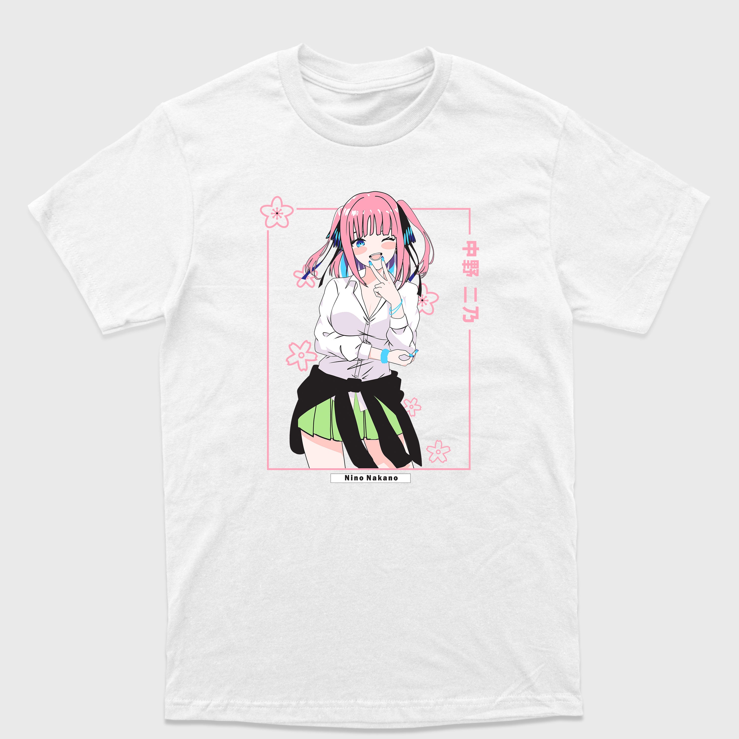 Camiseta Básica Nino Nakano Gotoubun no Hanayome