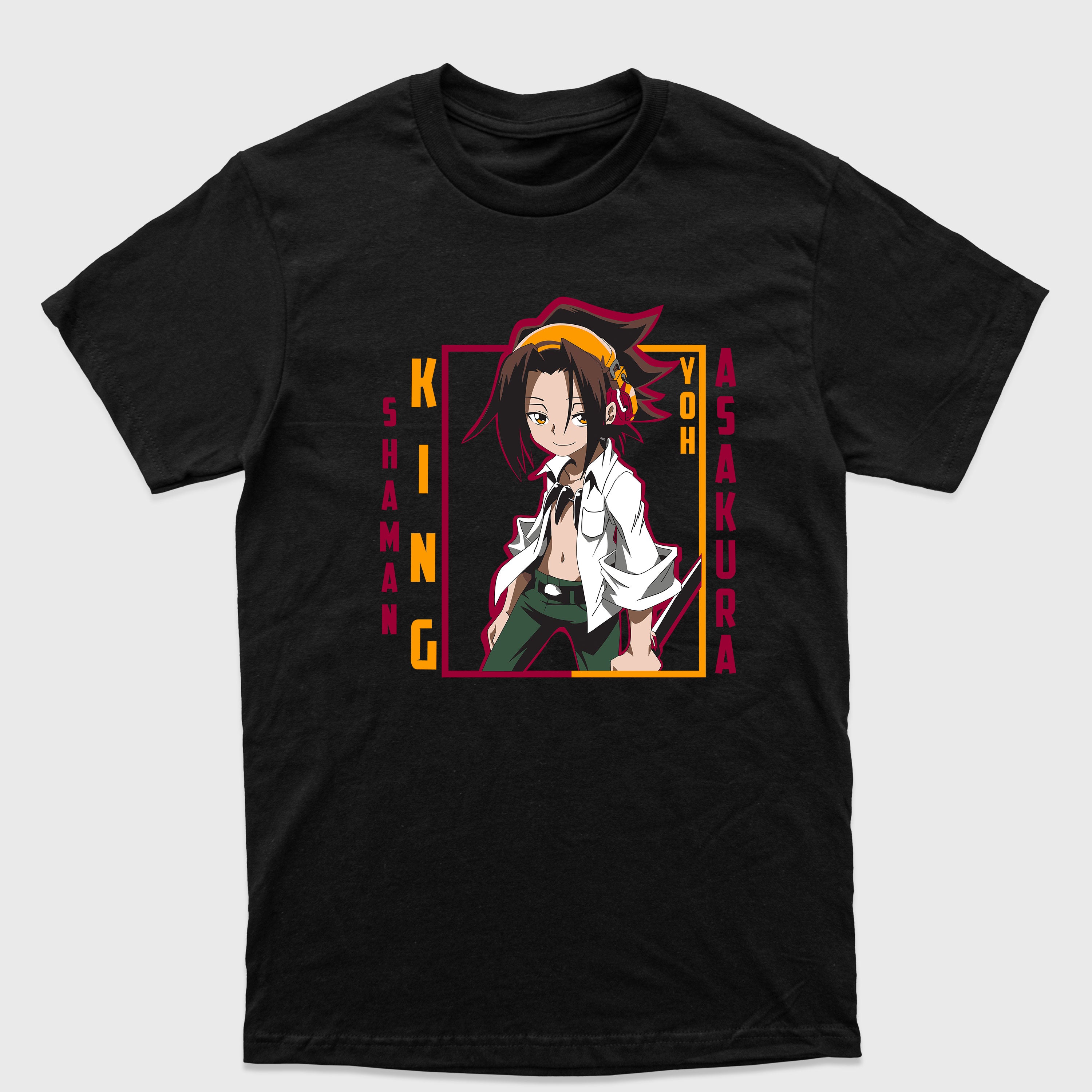 Camiseta Básica Asakura Yoh Shaman King