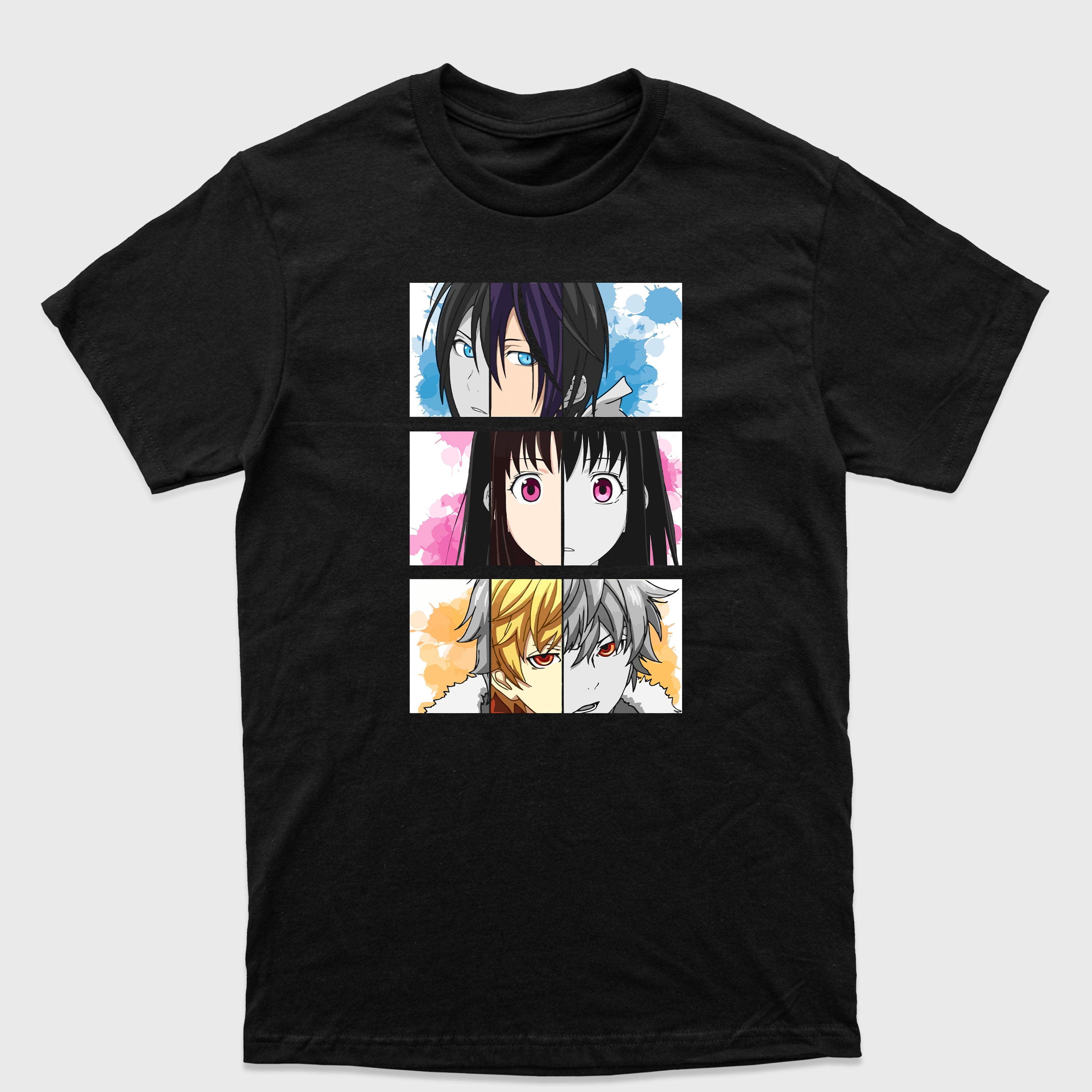 Camiseta Básica Noragami Yato Hiyori Yukine