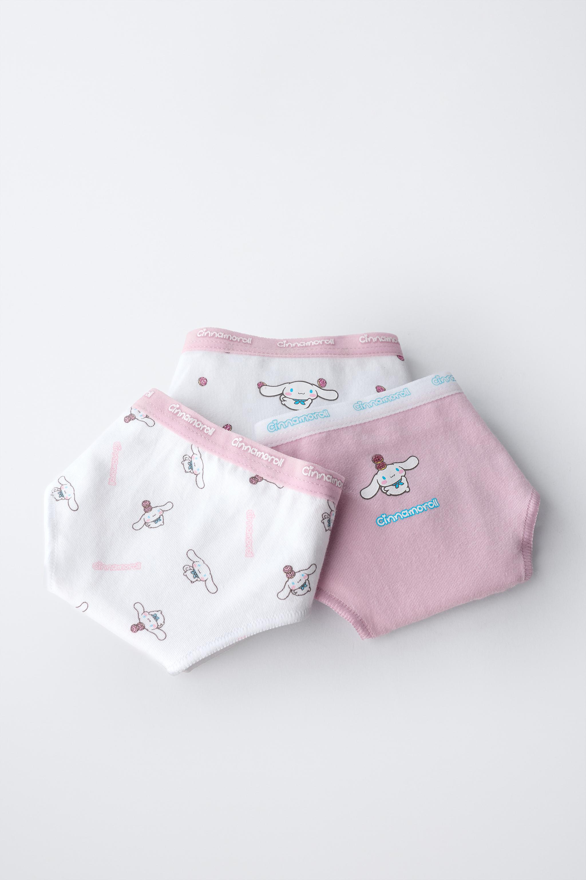 AGES 6-14 / THREE-PACK OF CINNAMOROLL © SANRIO UNDERWEAR