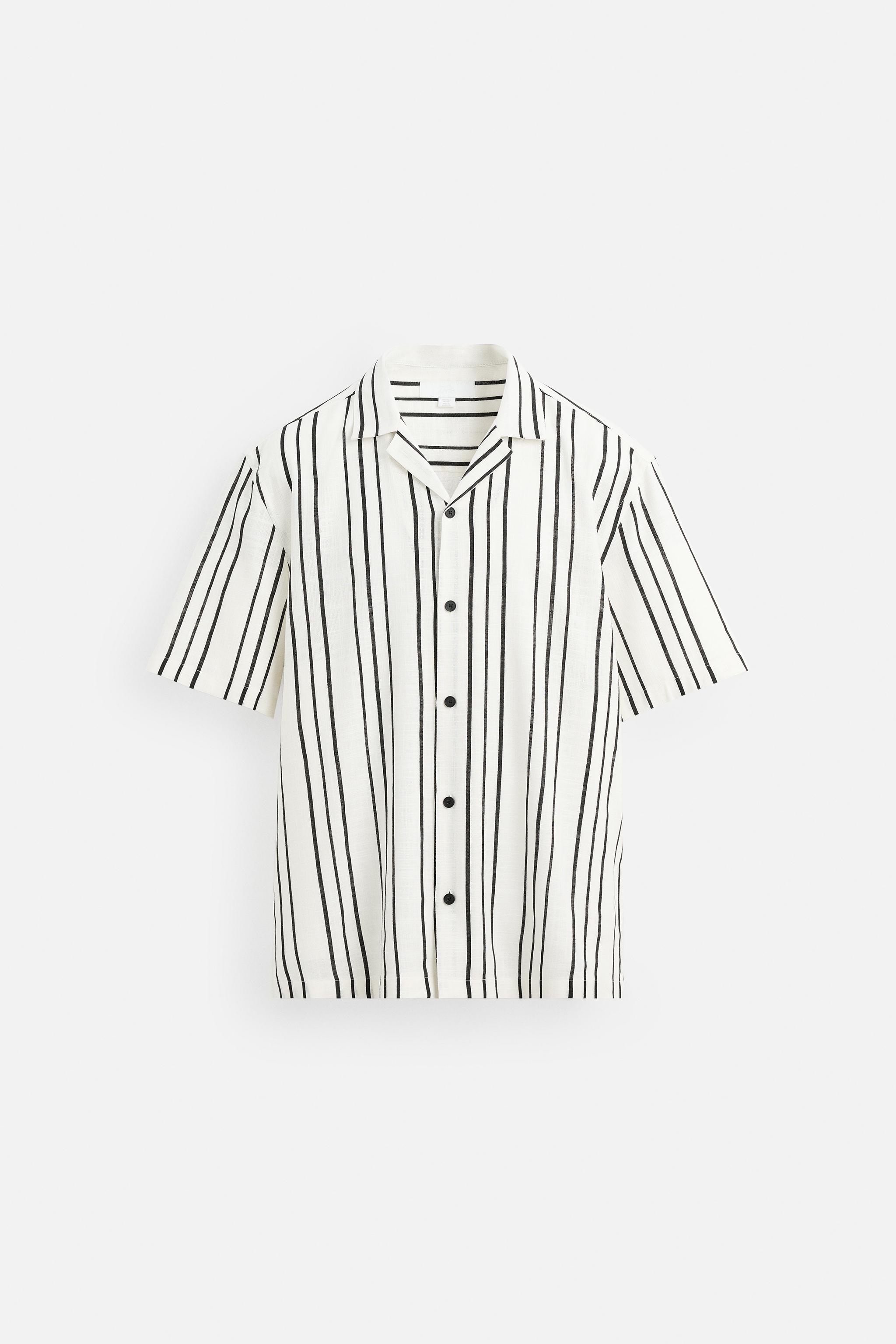 FLOWY STRIPED SHIRT