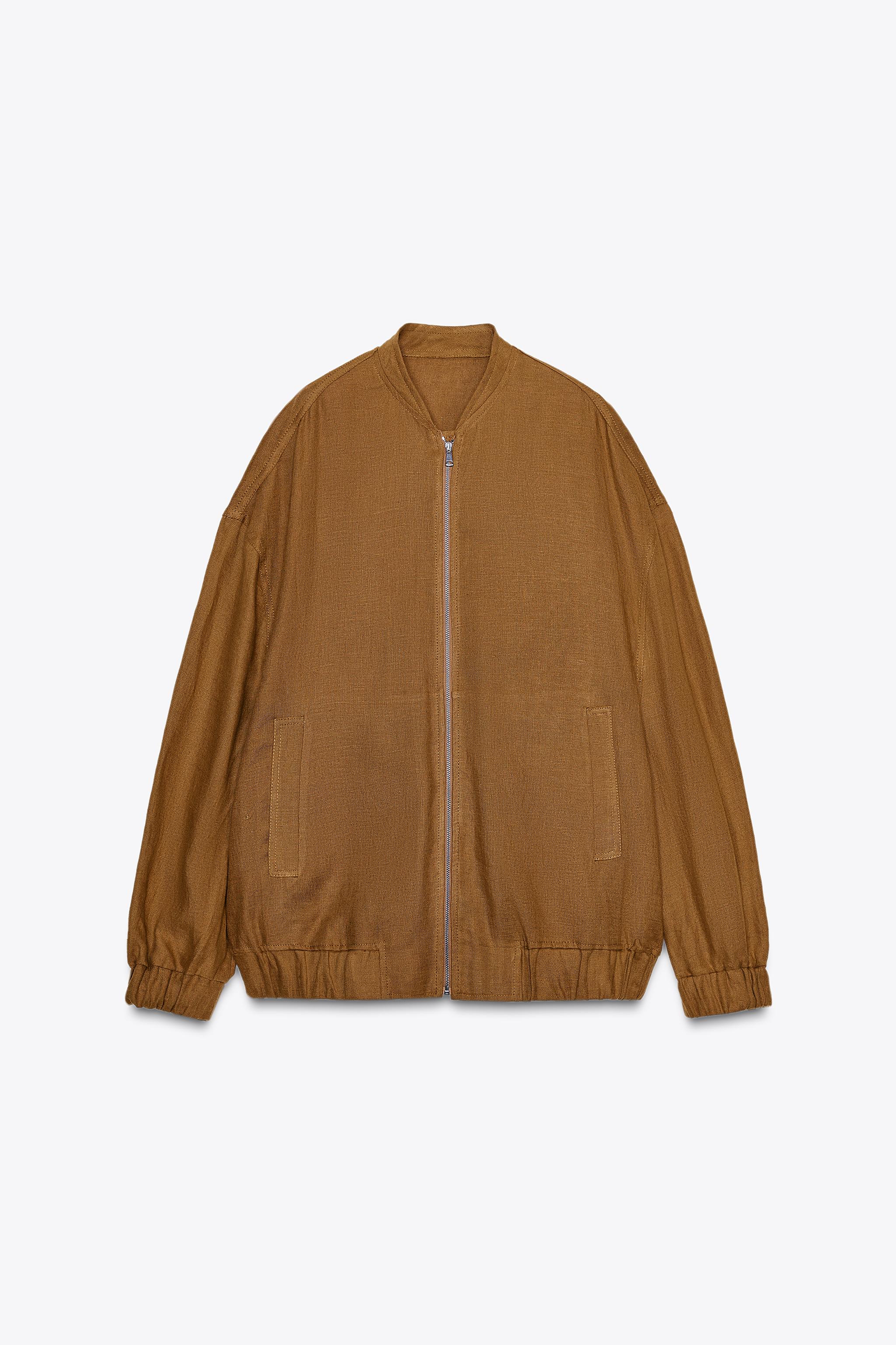 ZW COLLECTION OVERSIZED LINEN JACKET