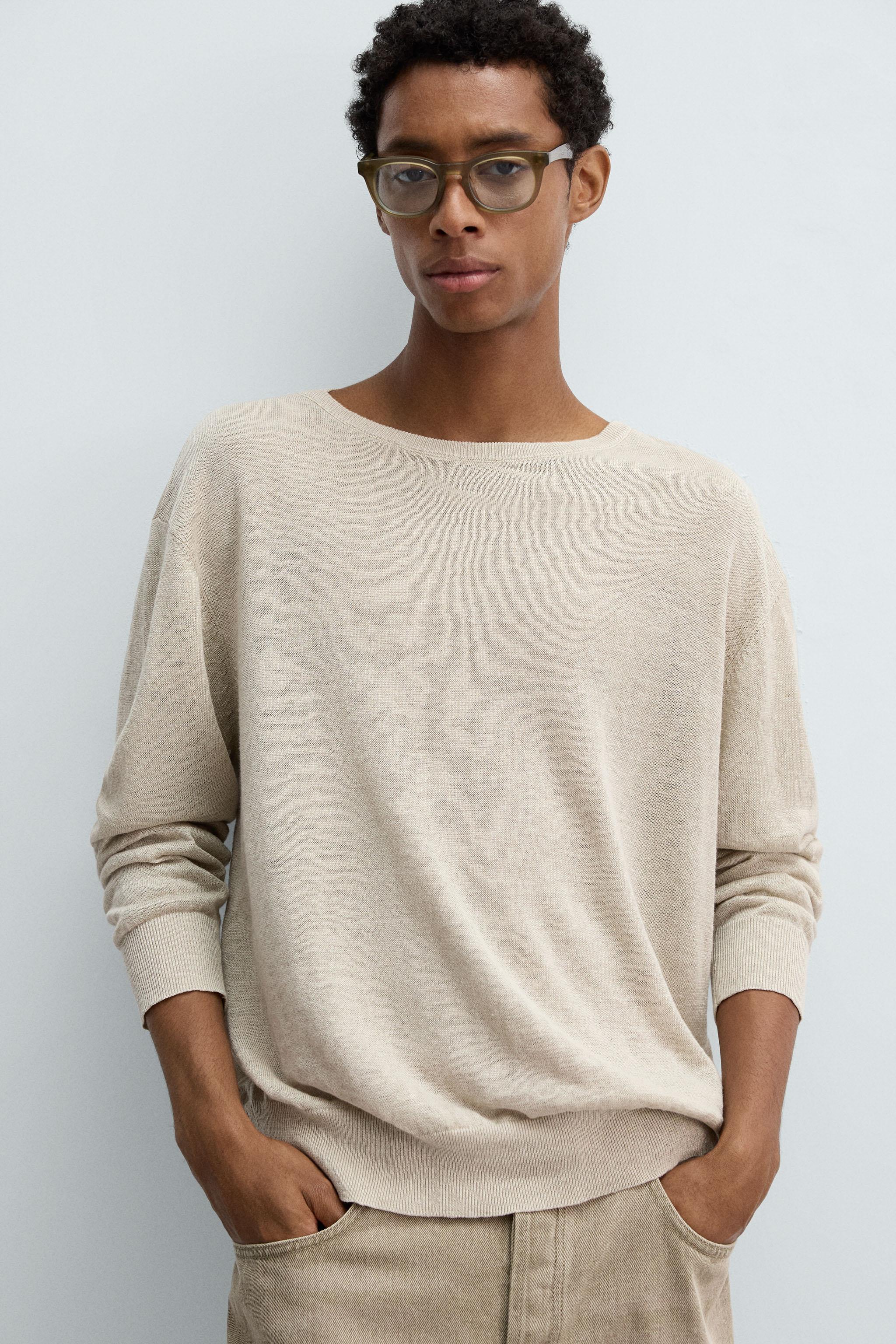 LIGHTWEIGHT LINEN SWEATER