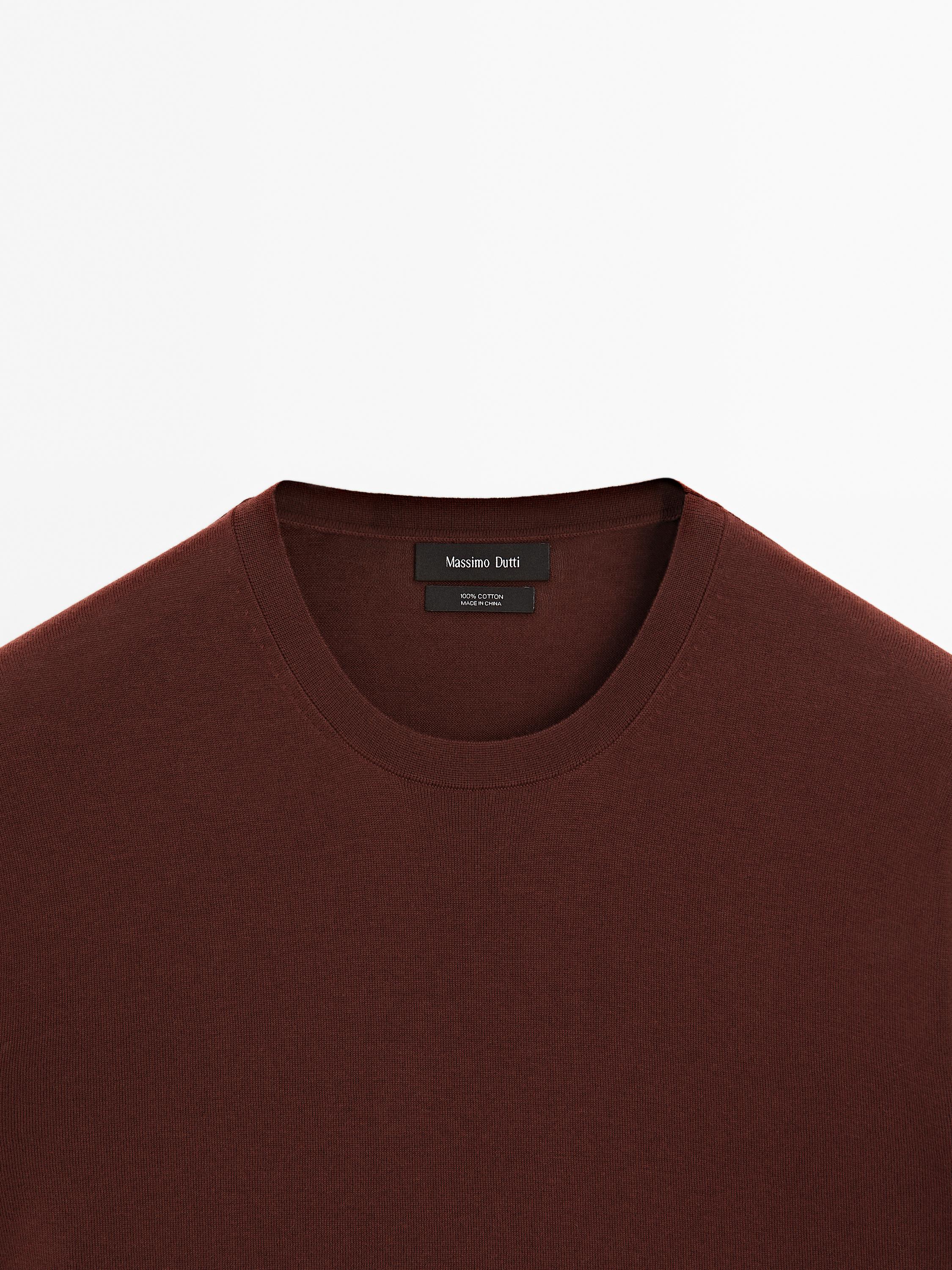 100% cotton knit T-shirt