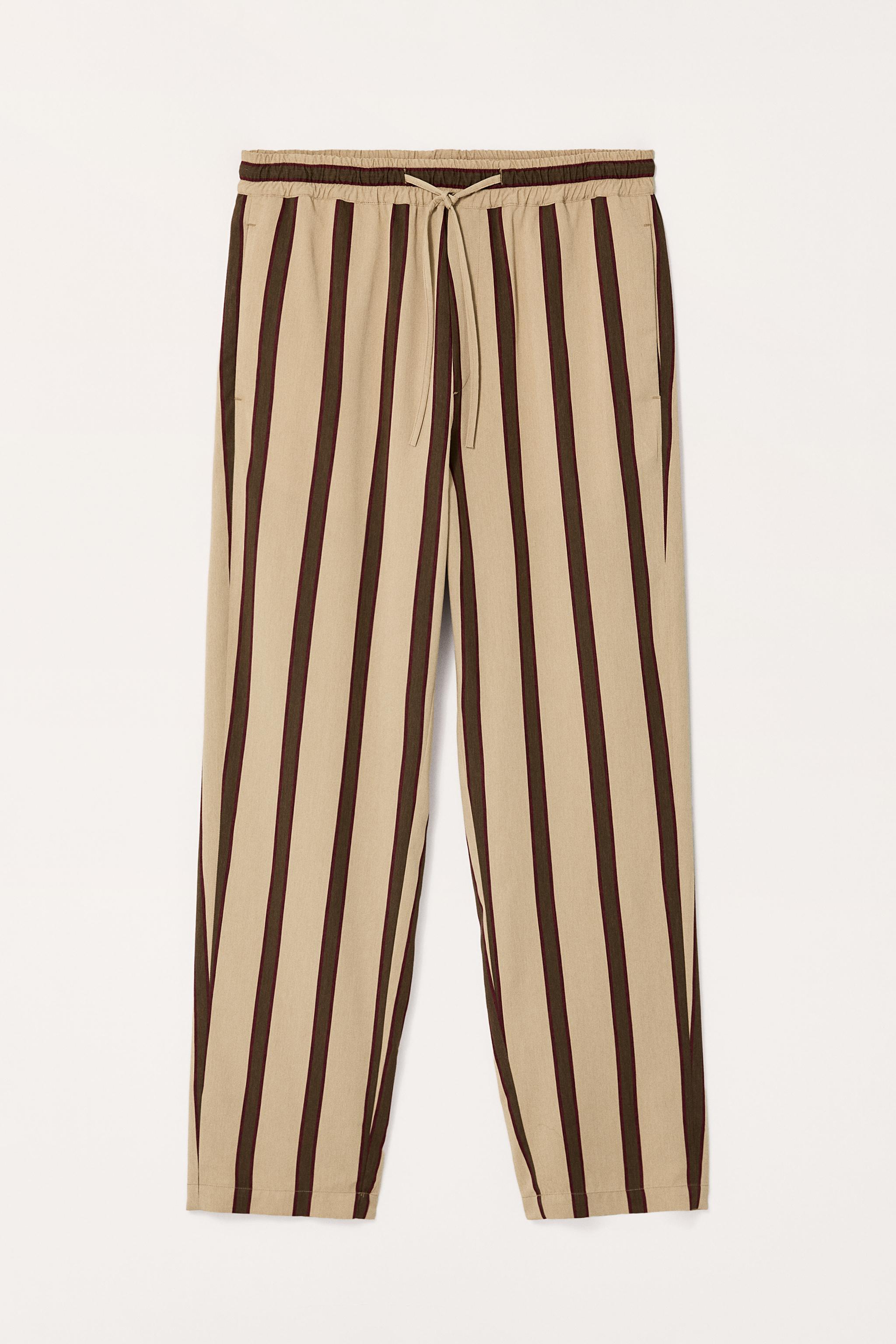 LIMITED EDITION STRIPED RELAXED FIT PANTS