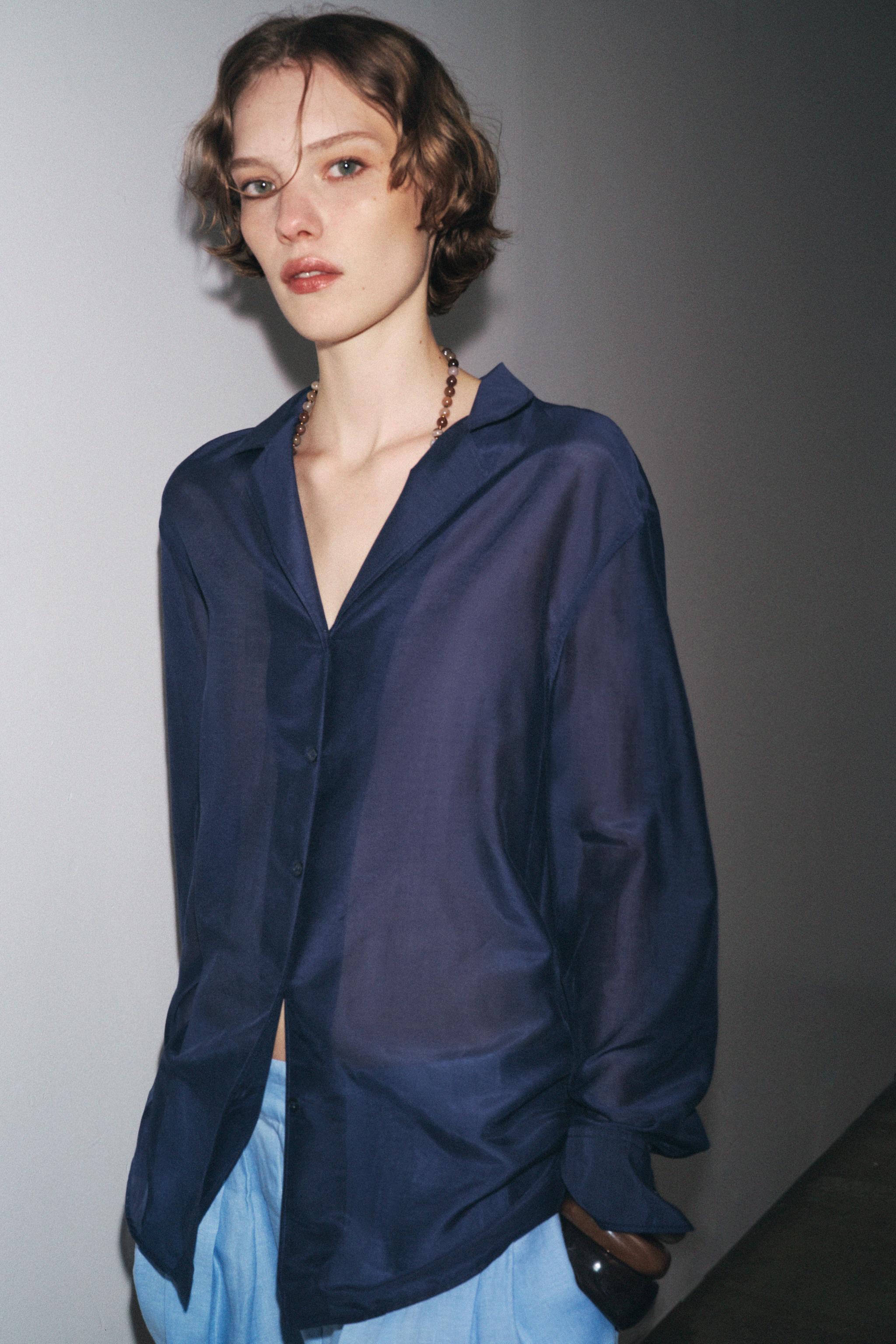 ZW COLLECTION SILK SHIRT