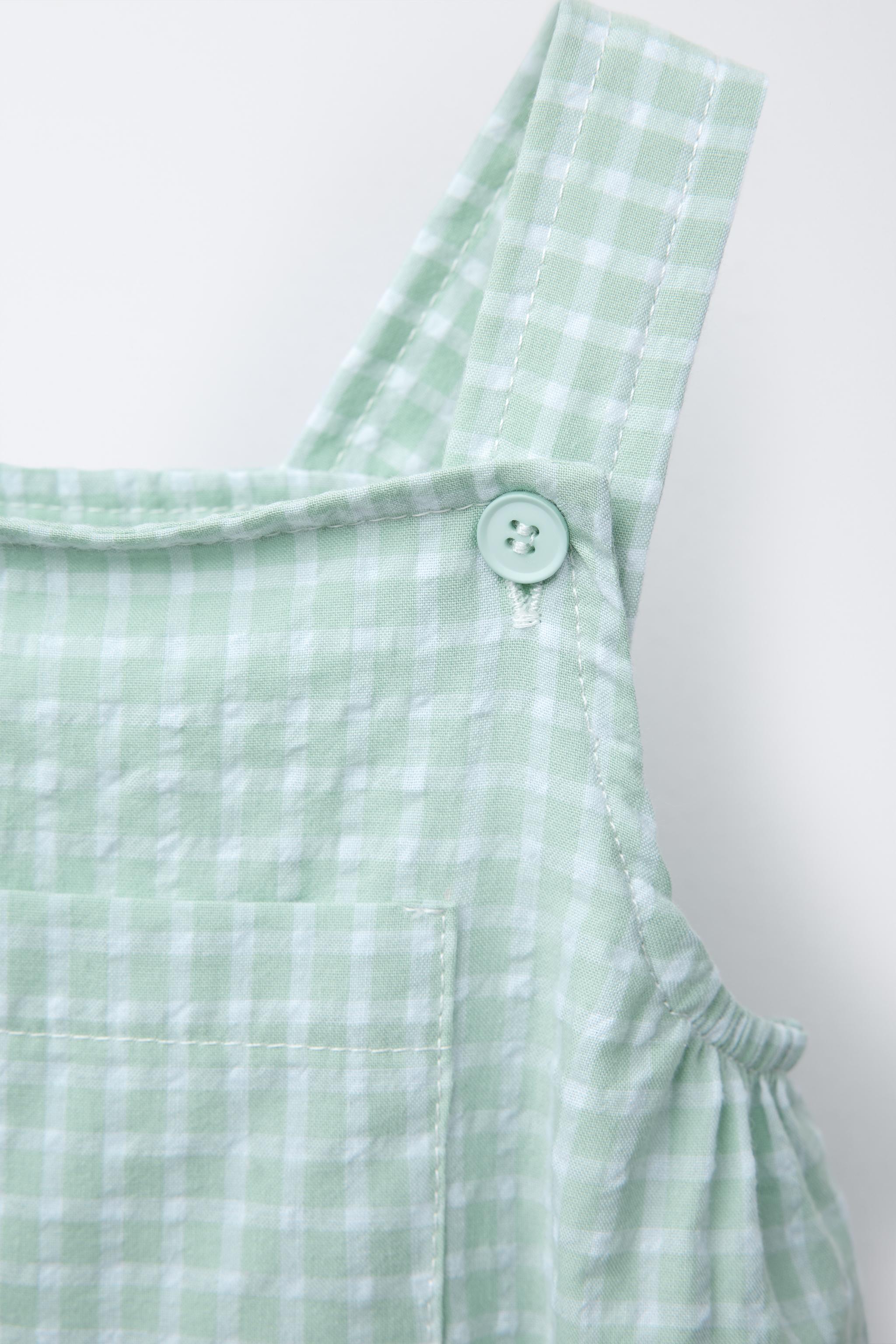 GINGHAM ROMPER