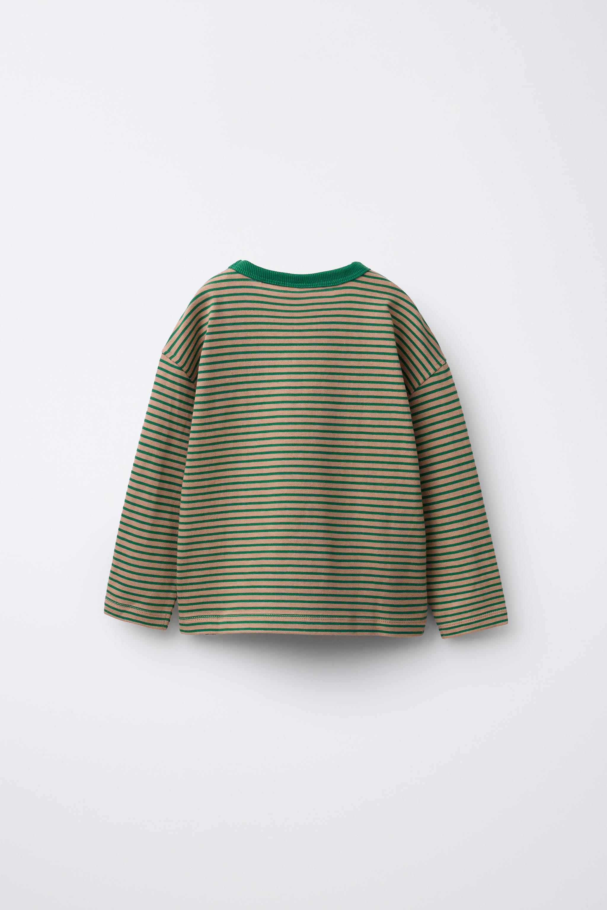 HEAVY WEIGHT STRIPED T-SHIRT