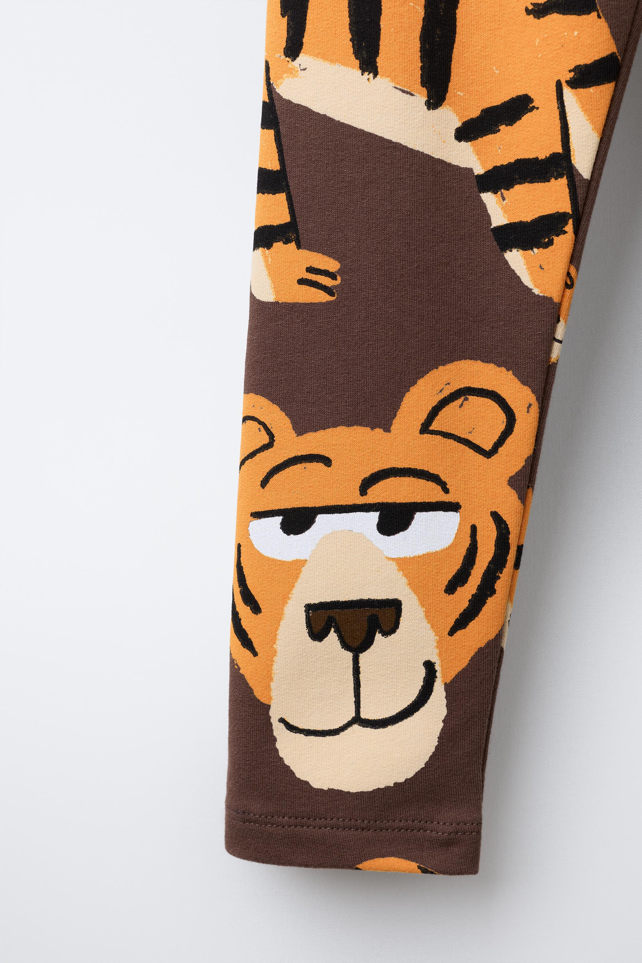 TIGER PRINT LEGGINGS