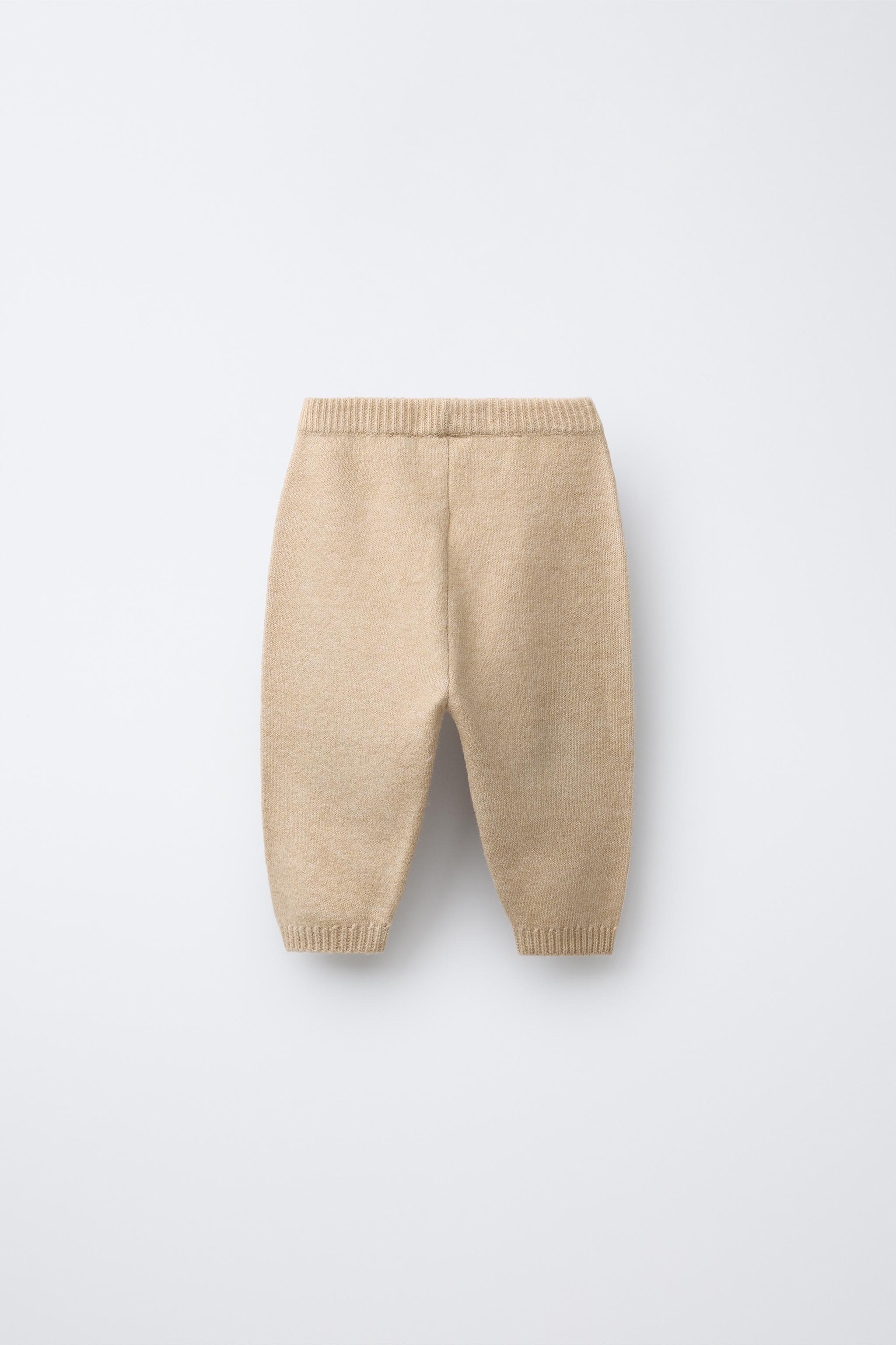 TEDDY BEAR KNIT JOGGING PANTS
