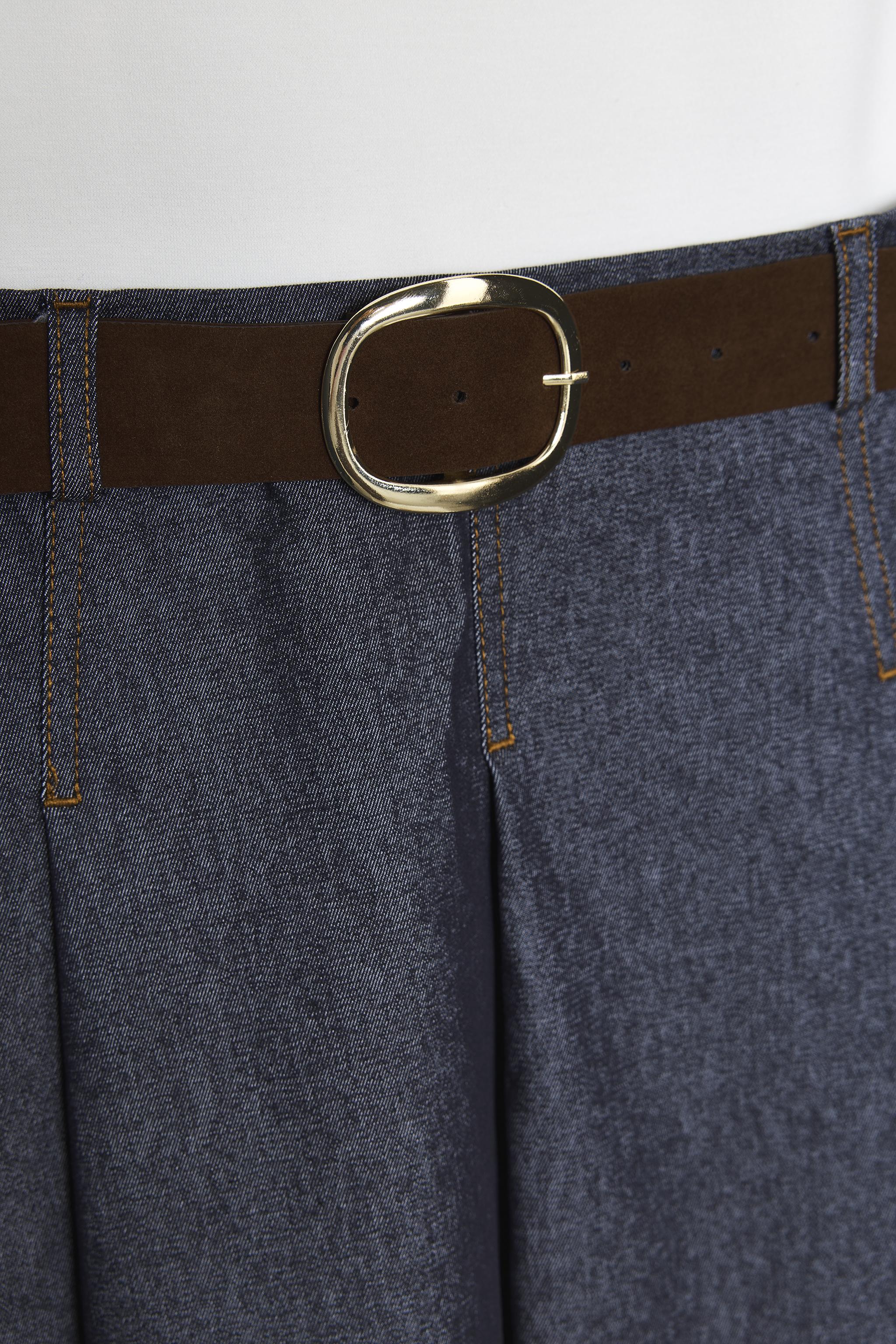 BELTED COMBINATION DRESS