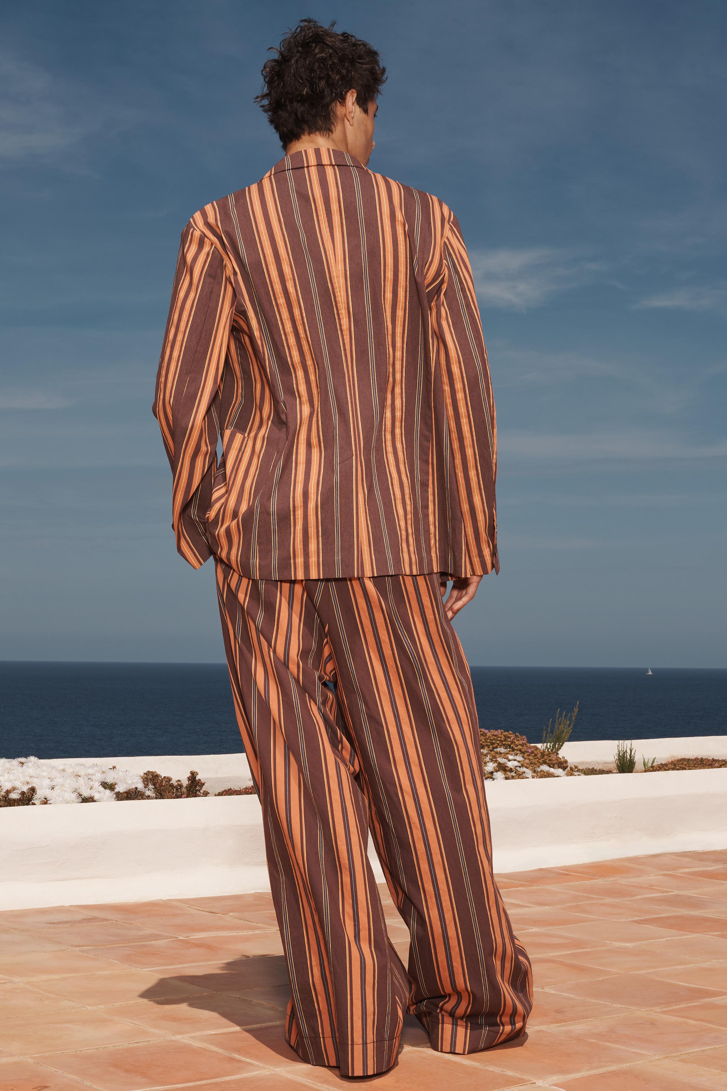 LIMITED EDITION STRIPED SUIT BLAZER