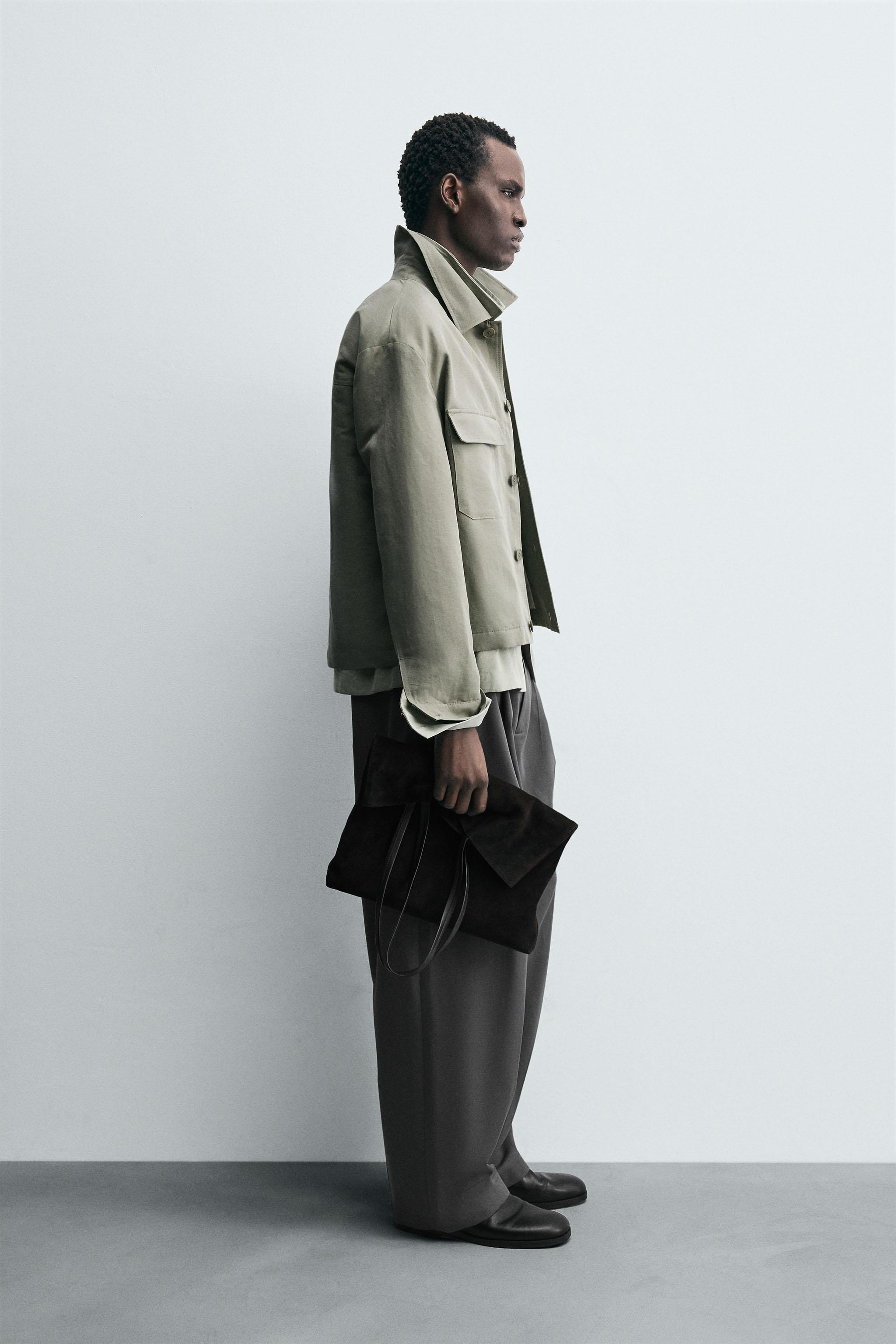 BOXY FIT POCKET OVERSHIRT